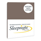 Sleepnight kussensloop katoen taupe