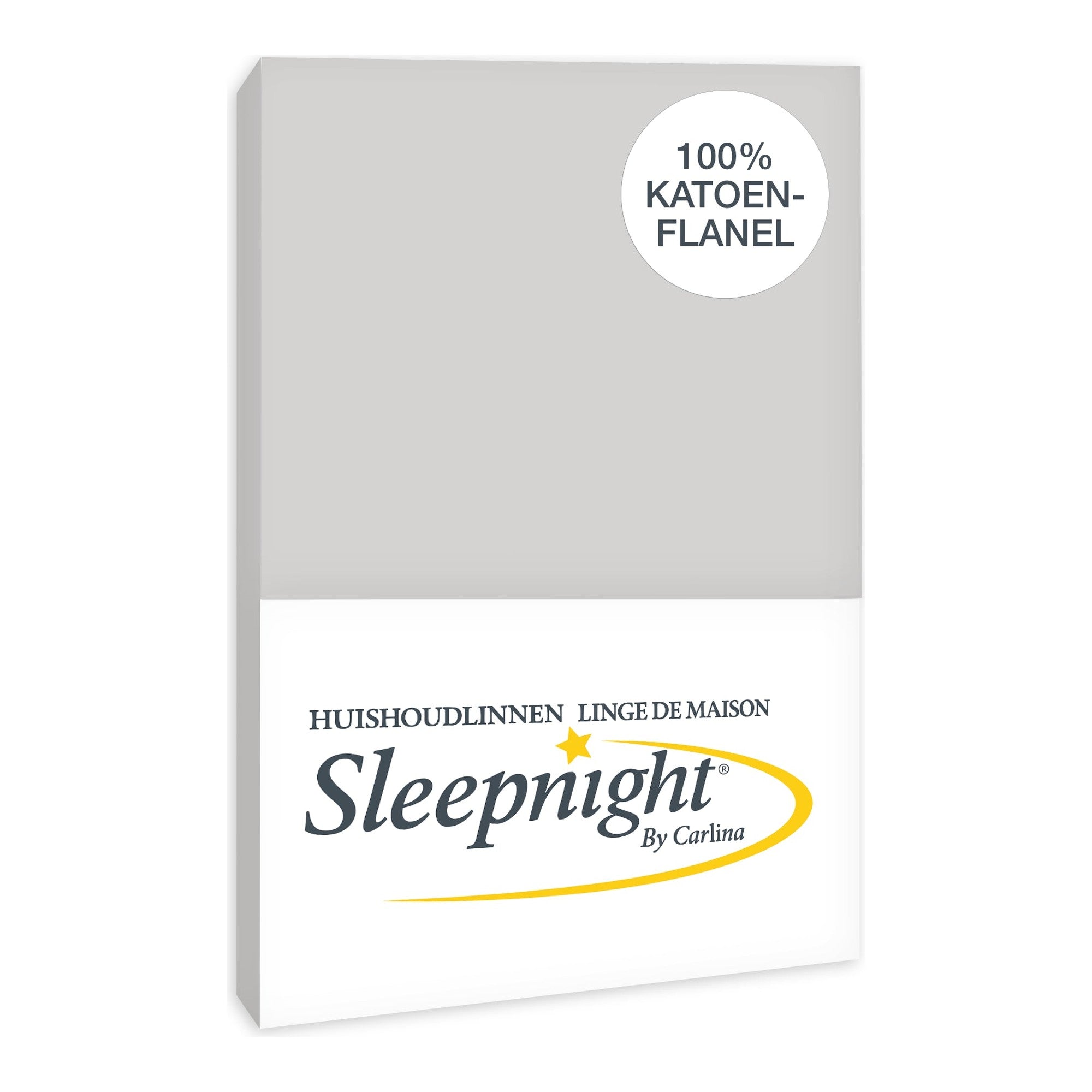 Sleepnight Lakenset flanel grijs