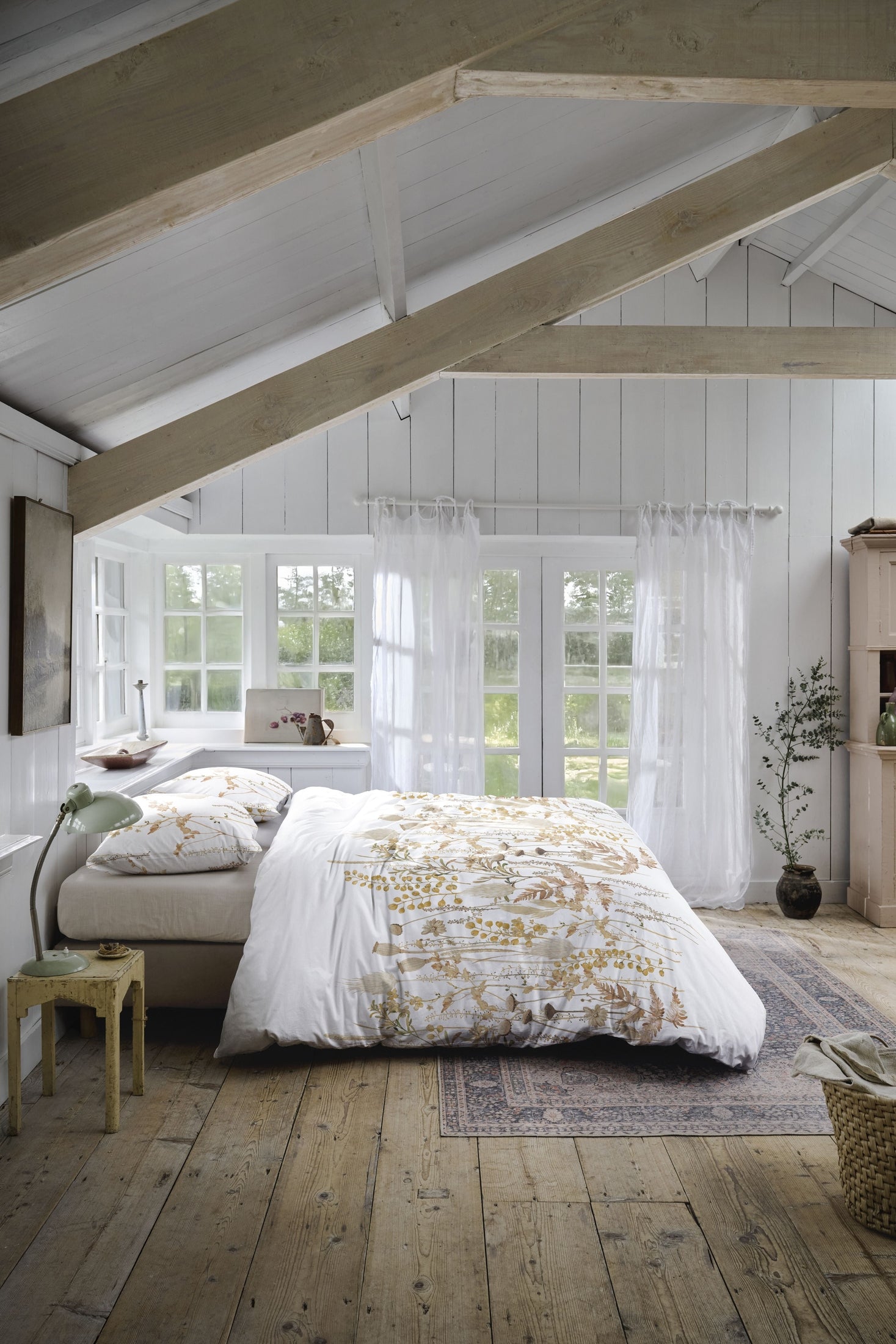 Ariadne at Home Dekbedovertrek Katoen Springtime - Zand