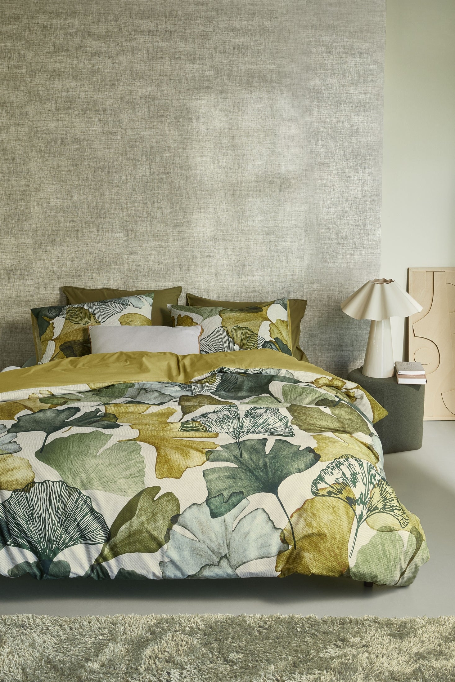 Beddinghouse Dekbedovertrek Katoen Suma - Groen