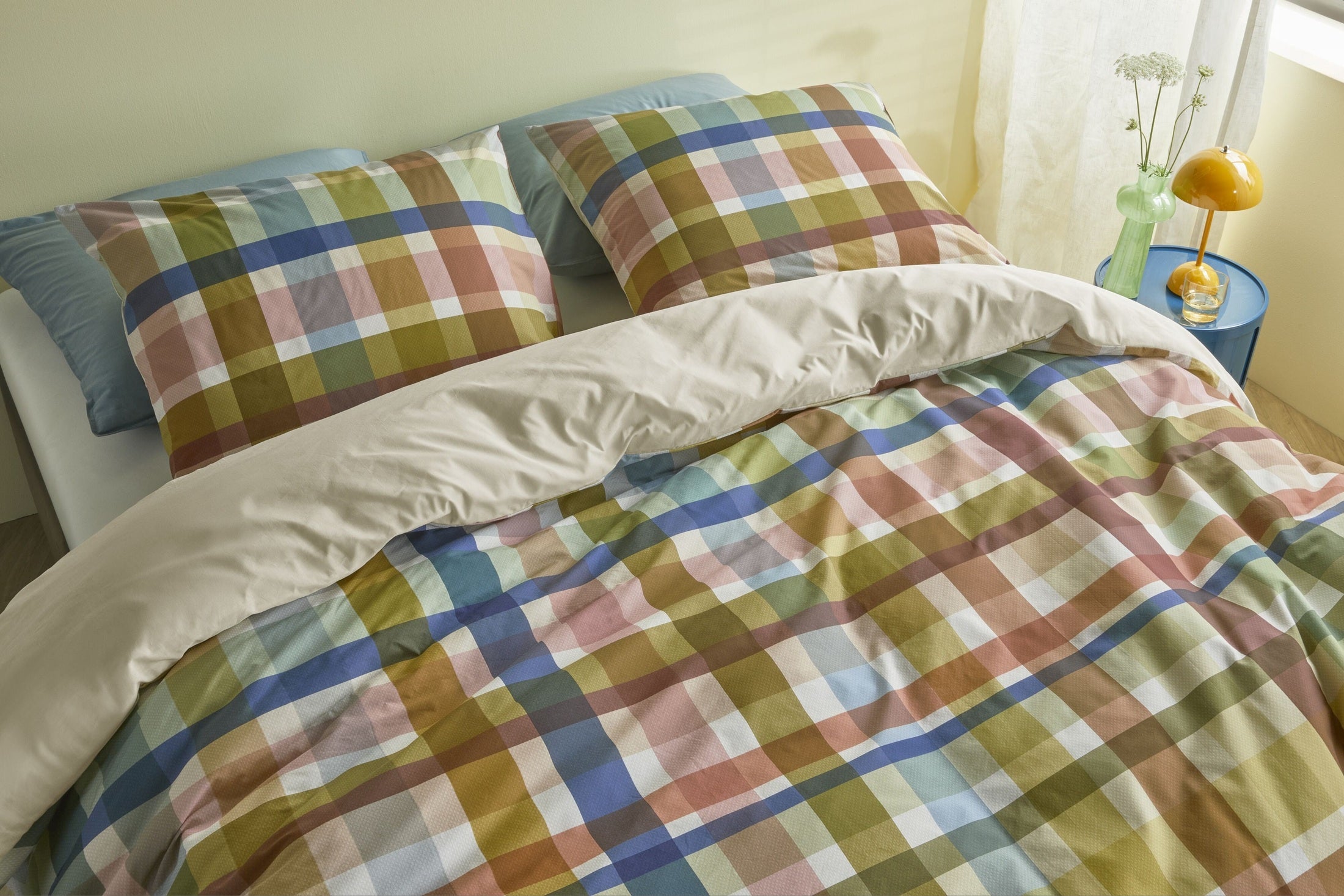 Beddinghouse Dekbedovertrek Katoen Taim - Multi