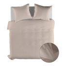 Yellow dekbedovertrek Suite Mumbai Dollar Sand katoen percale