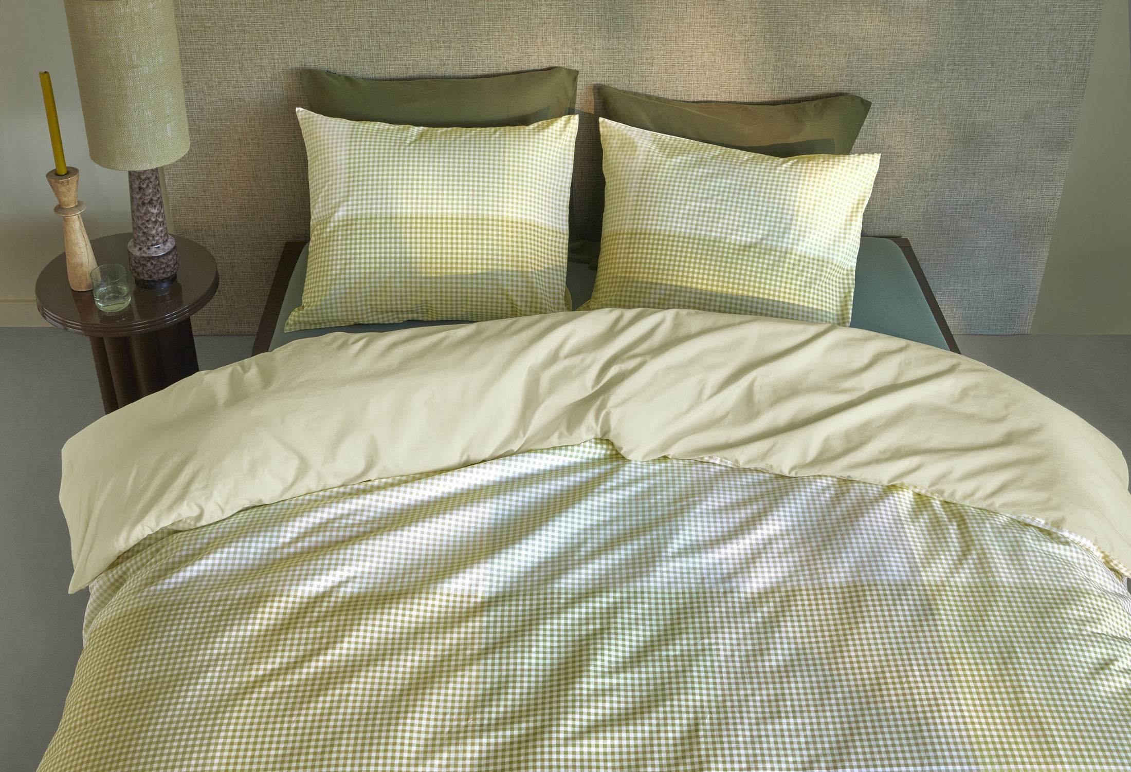 Beddinghouse Dekbedovertrek Katoen Zira - Groen