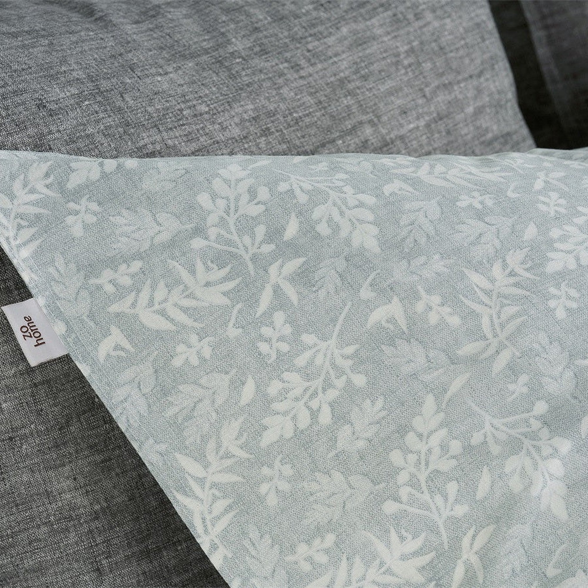 Zo Home dekbedovertrek katoen Petali di Lino mint