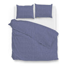 Zo Home dekbedovertrek Lino Bonnet Blue katoen