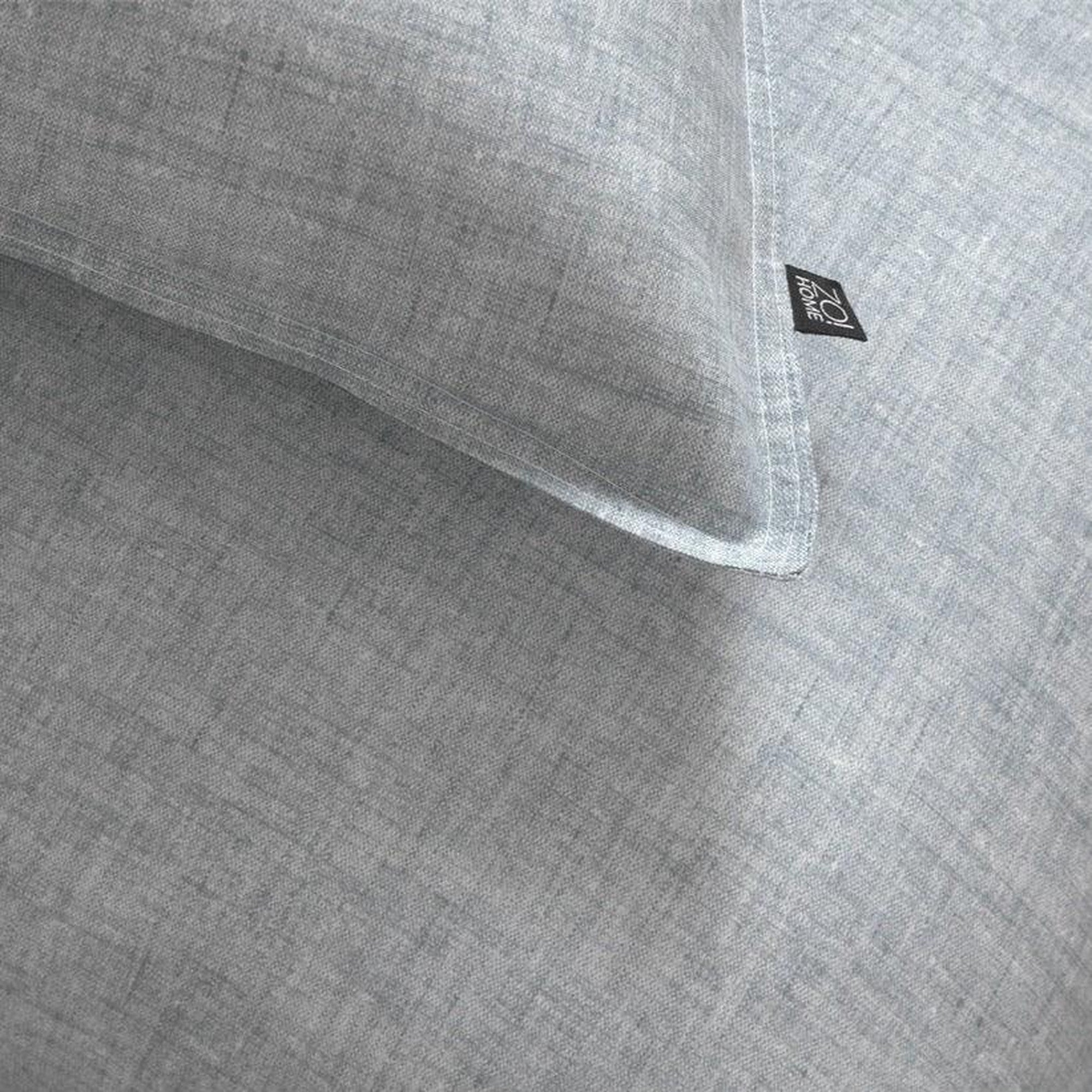 Zo Home dekbedovertrek Lino Denim katoen