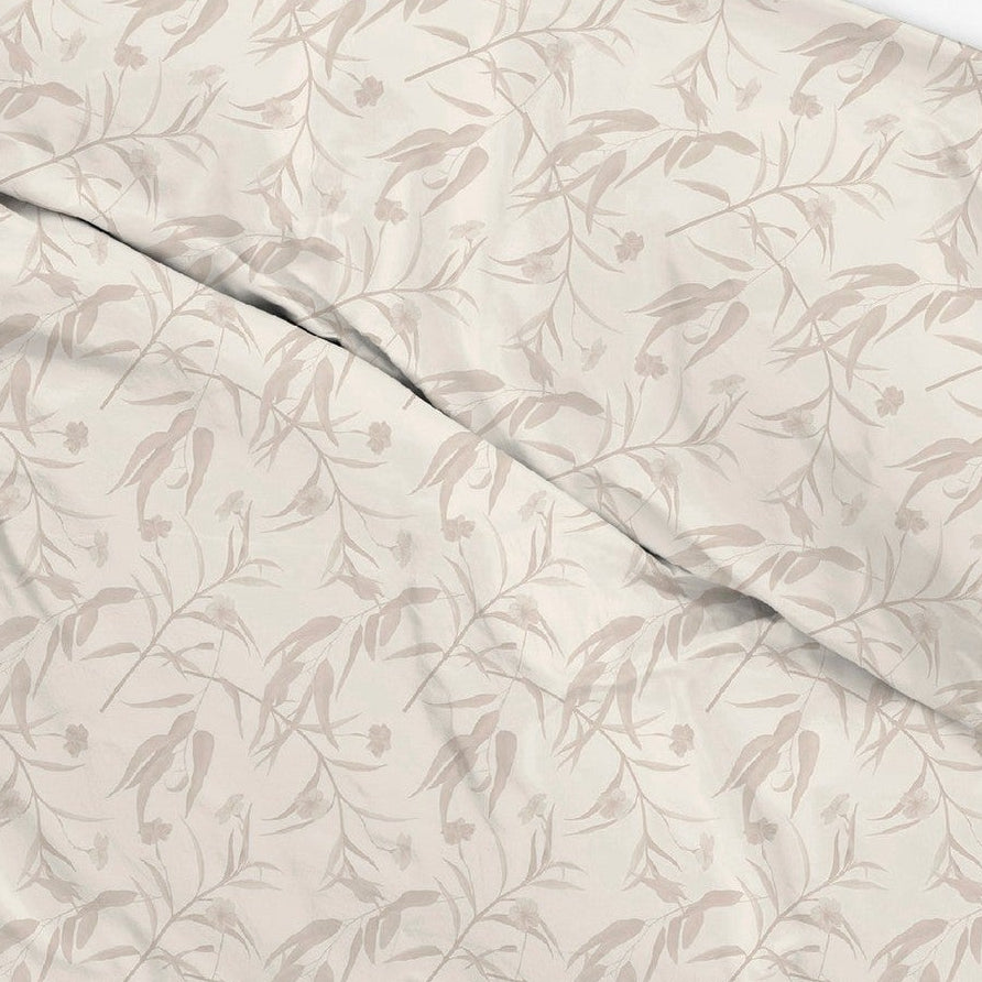 Zo Home Dekbedovertrek Satijn Fiori di Satinado Off white