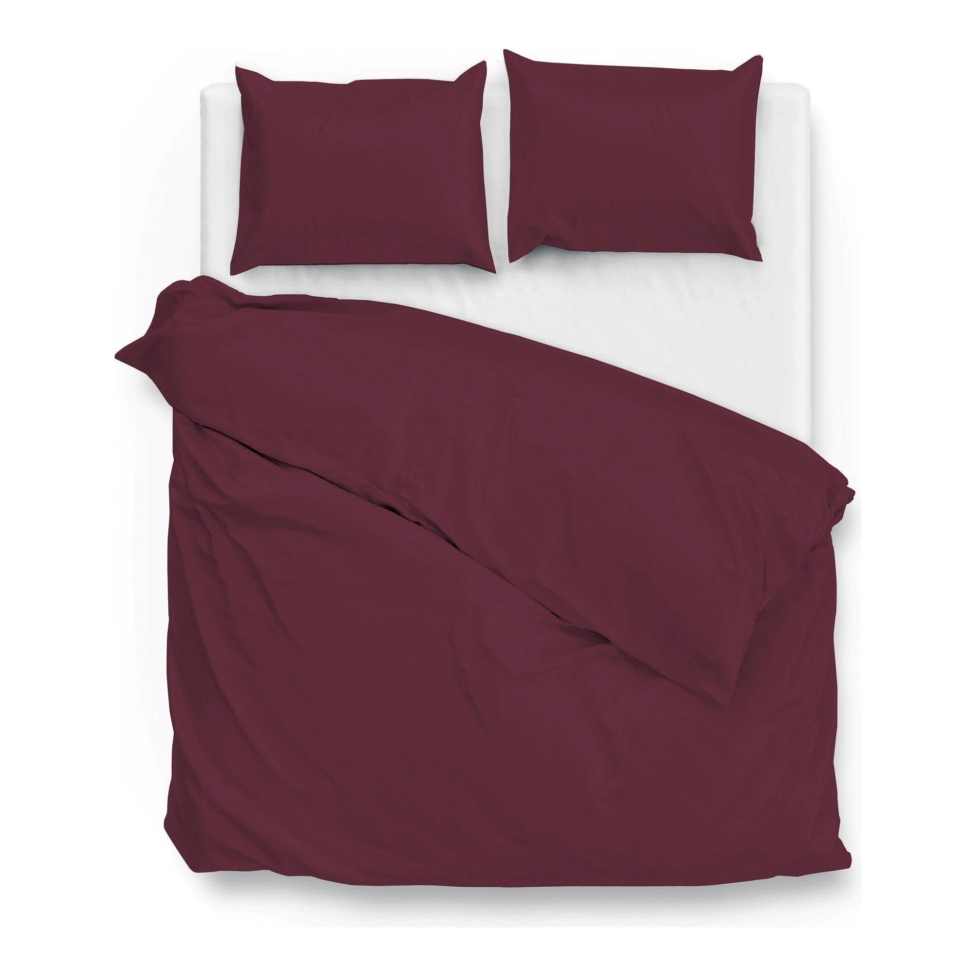 Zo Home dekbedovertrek Satinado Mauve Lilac katoen-satijn