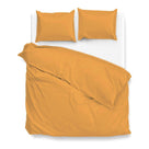 Zo Home dekbedovertrek satijn Satinado Ochre Gold