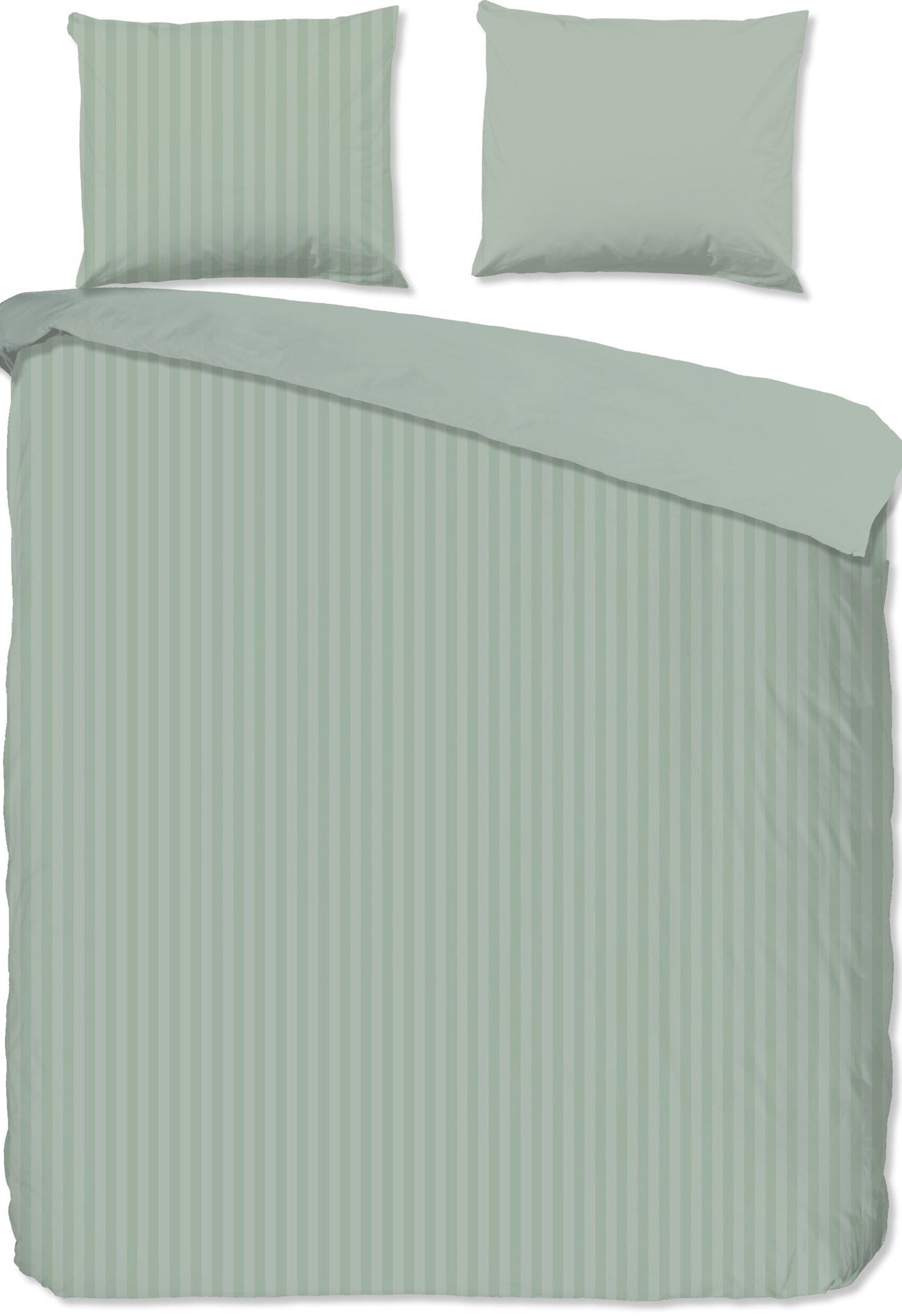 Descanso Dekbedovertrek Satijn Hotel Sevilla - Light Sage