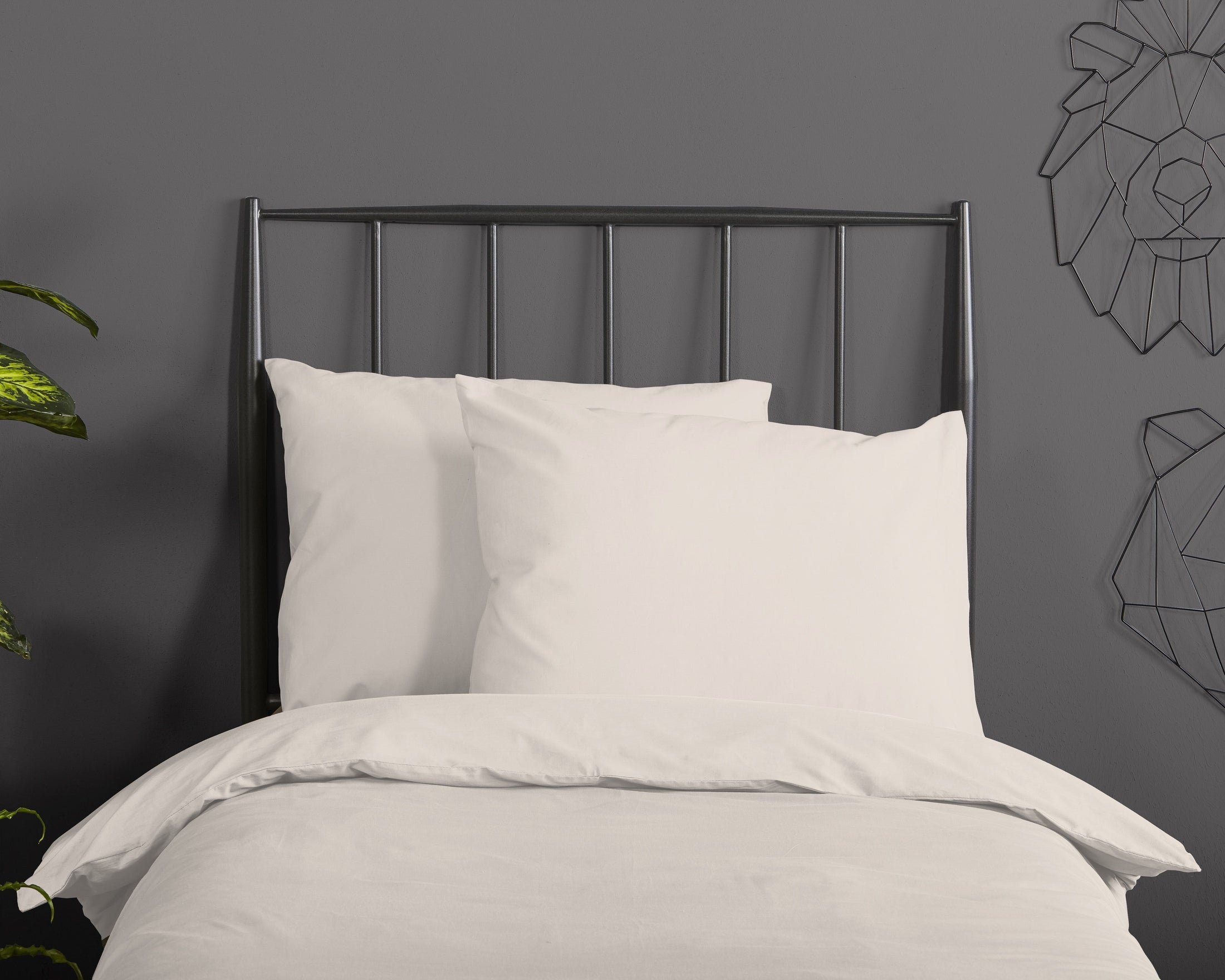 Good Morning Dekbedovertrek Katoen Uni - Sand