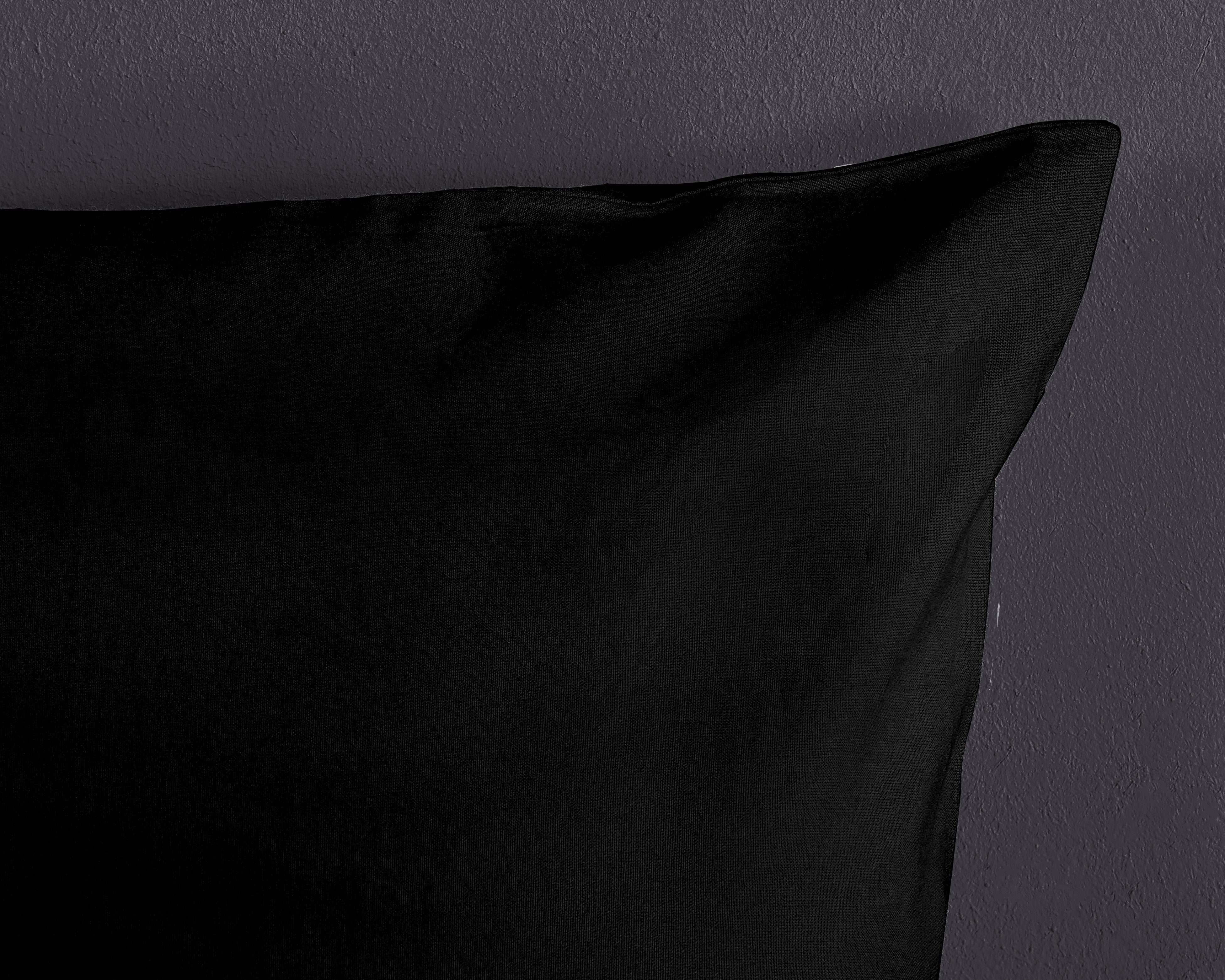Good Morning Dekbedovertrek Katoen Uni - Black