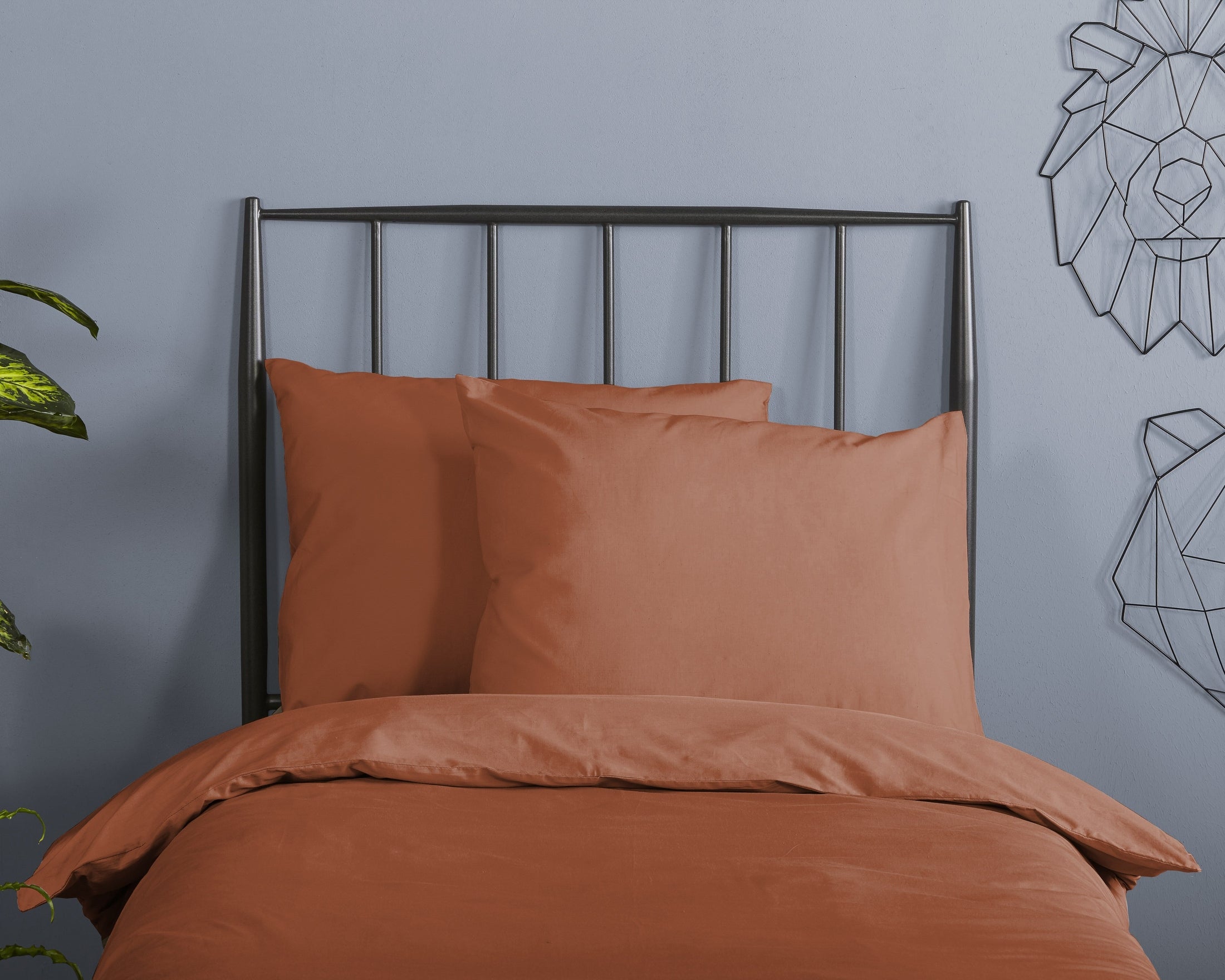 Good Morning Dekbedovertrek Katoen Uni - Terra