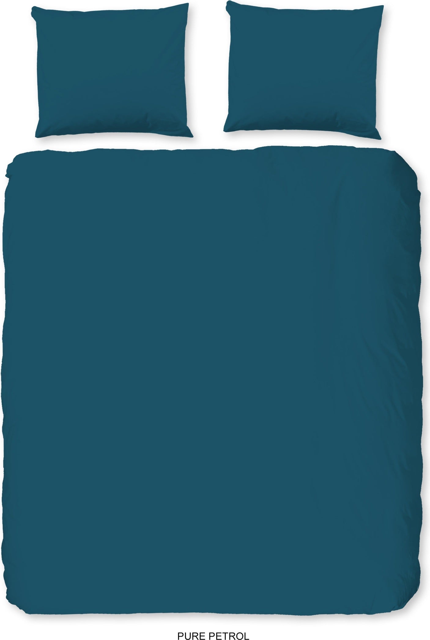 Pure Dekbedovertrek Microfiber Uni - Petrol