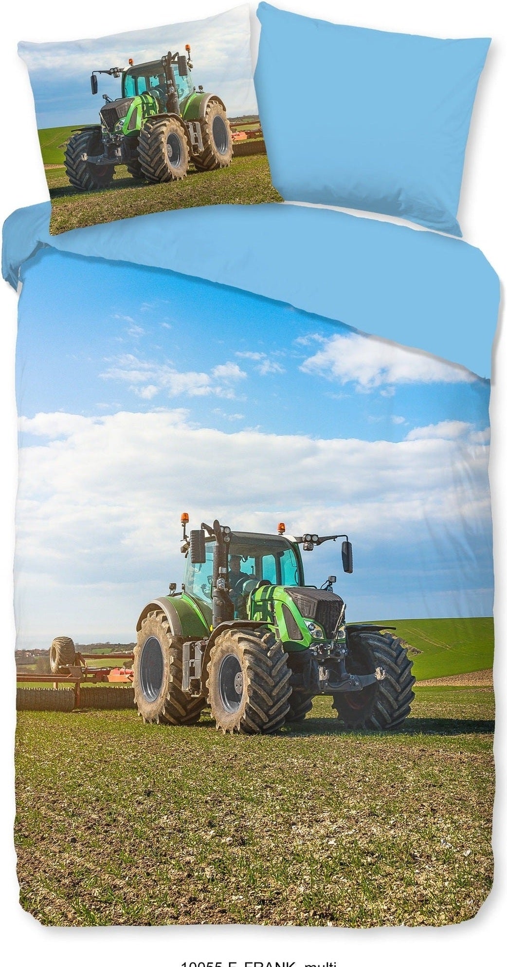 Good Morning Dekbedovertrek Flanel Frank Multi