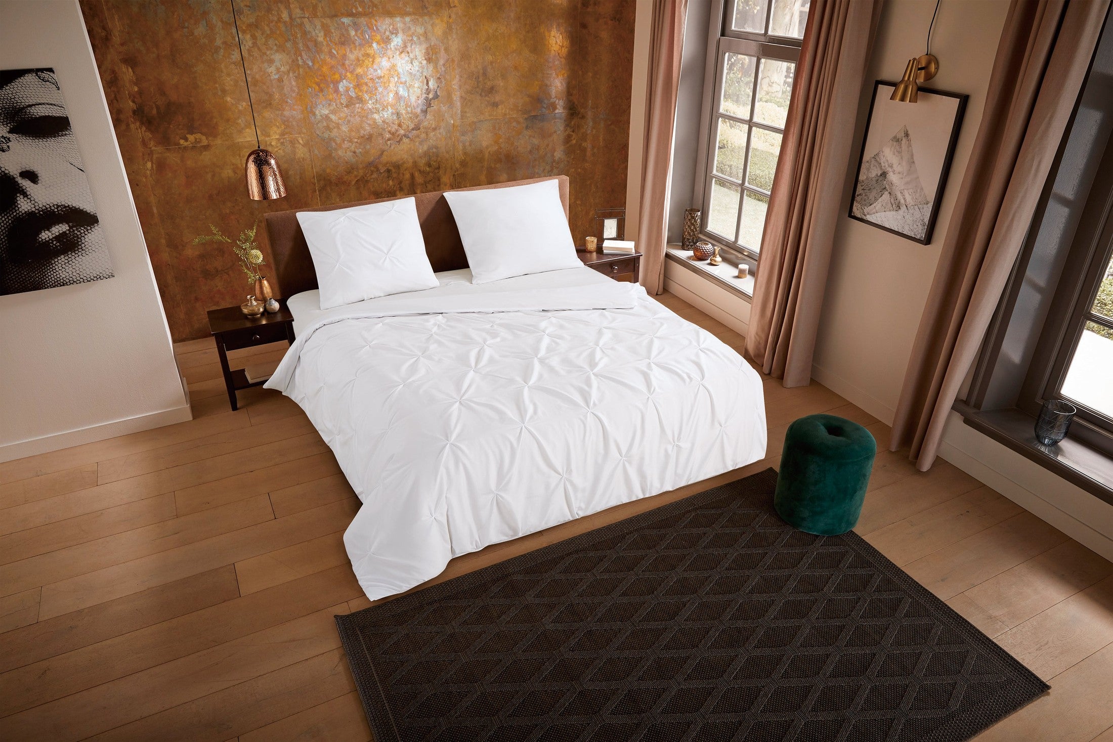 Pure Dekbedovertrek Microfiber Elegance - White