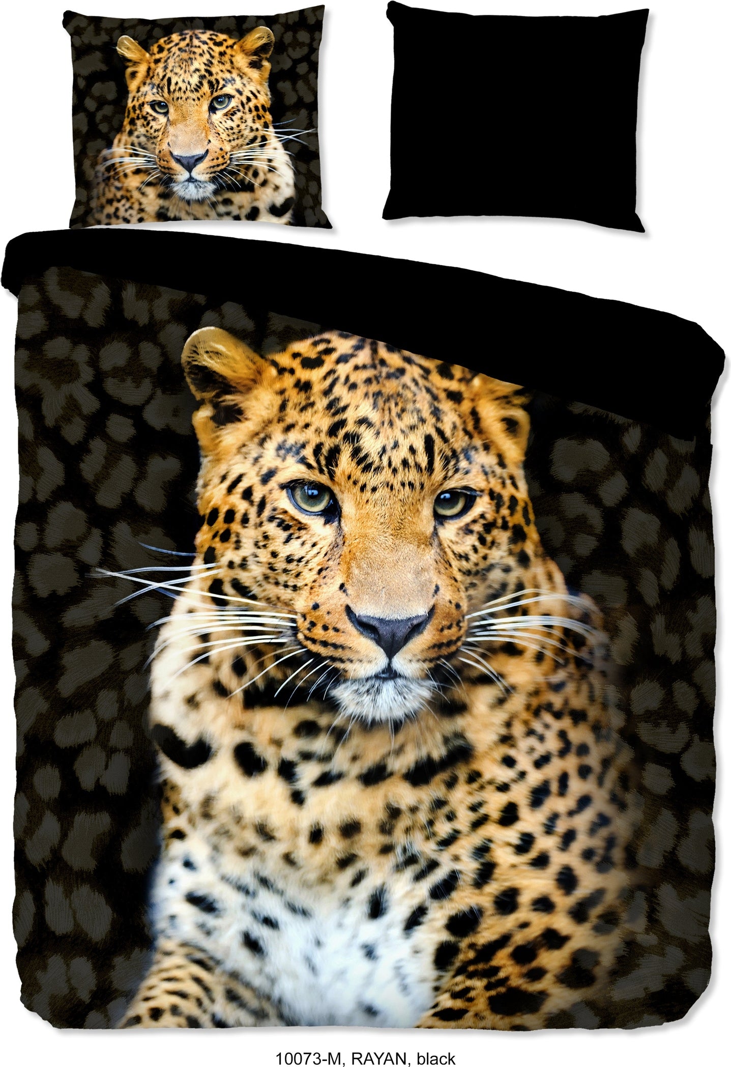 Pure Dekbedovertrek Microfiber Rayan - Black