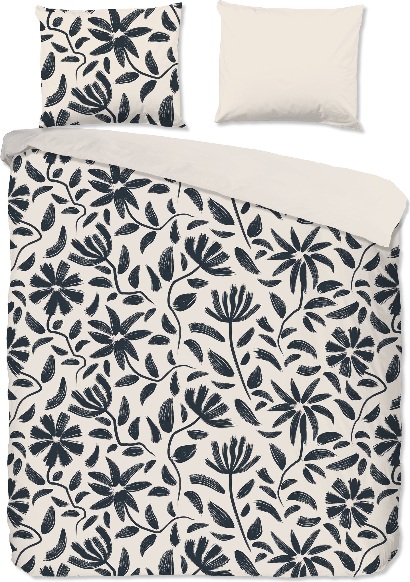 Good Morning Dekbedovertrek Katoen Emilia - Ecru