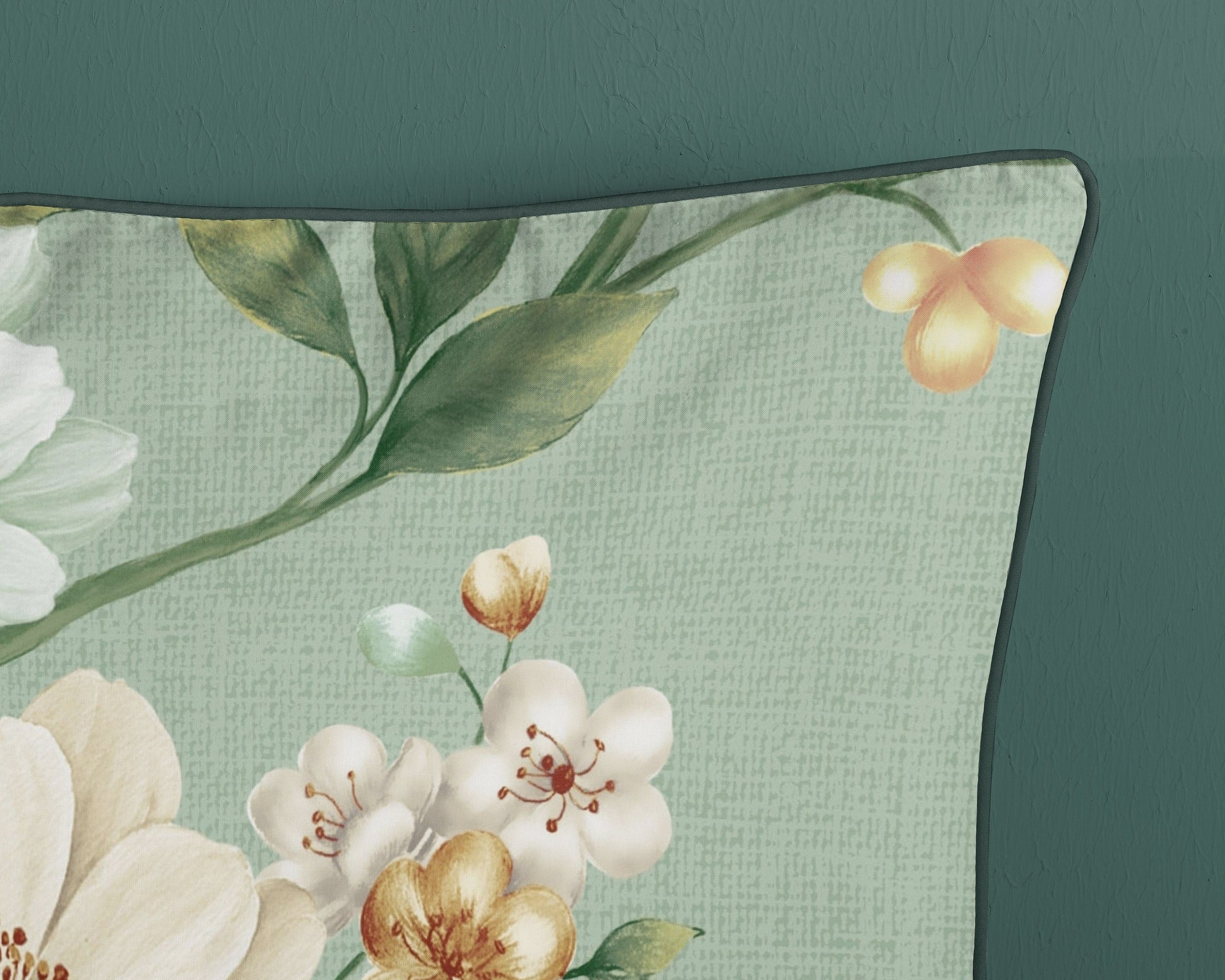 Descanso Dekbedovertrek Satijn Sizena - Green