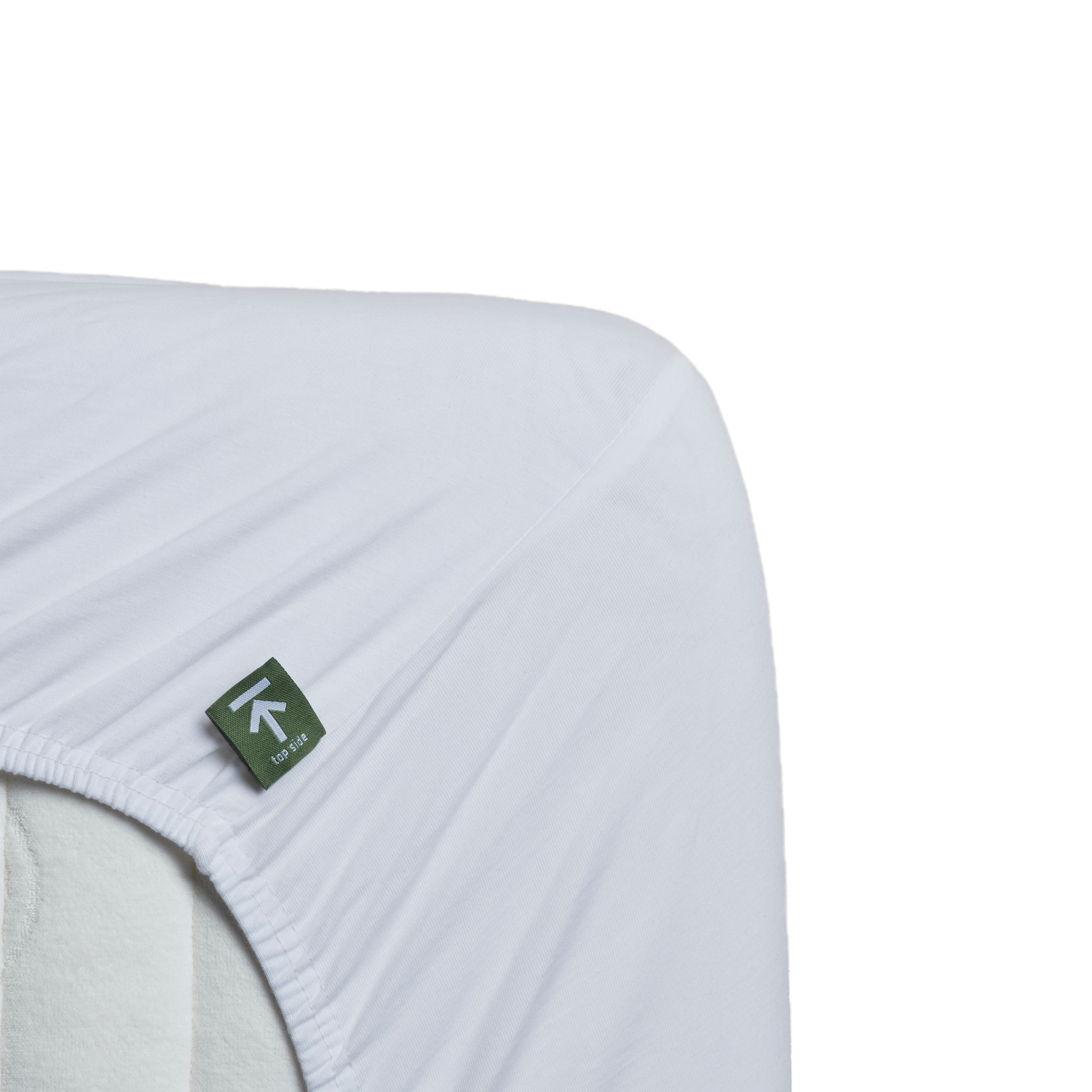 Beddinghouse split topper hoeslaken jersey Wit #maat_180 x 200/220 cm