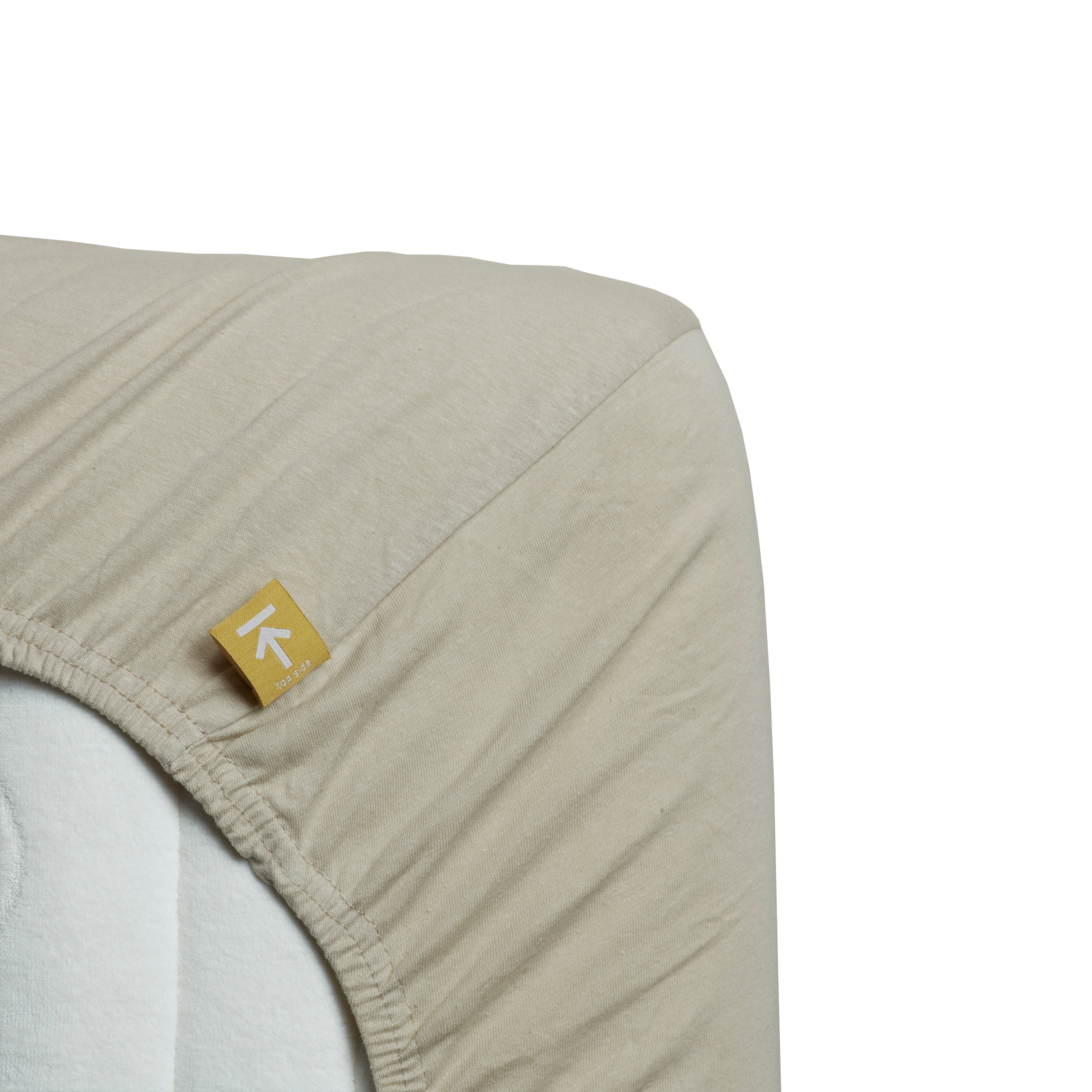 Beddinghouse topper hoeslaken jersey Zand #maat_90 x 200/220 cm