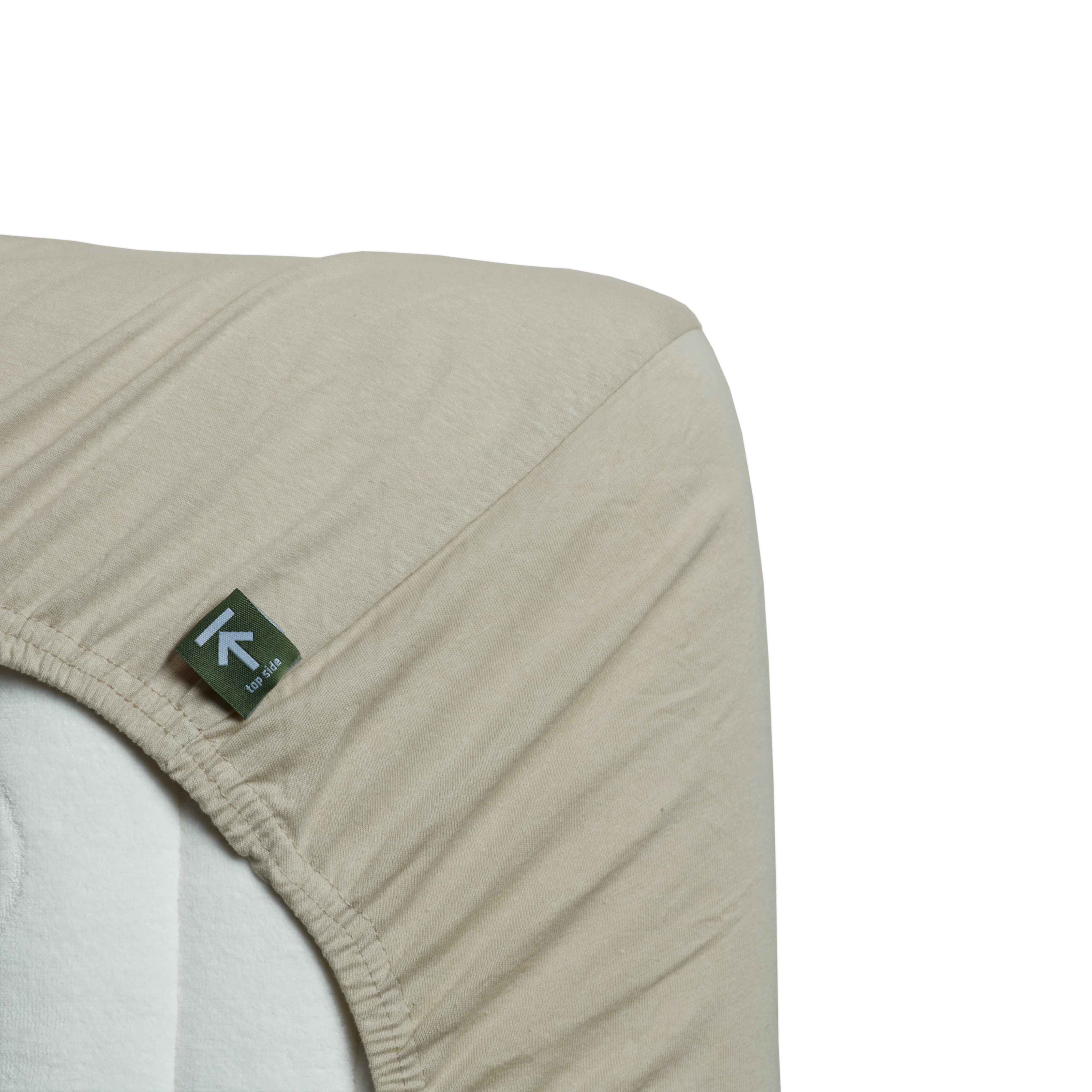 Beddinghouse topper hoeslaken jersey Zand #maat_160 x 200/220 cm