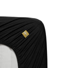 Beddinghouse hoeslaken katoen percale Zwart #maat_90 x 200 cm