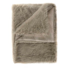 Heckettlane plaid Perle Real Taupe imitatiebont