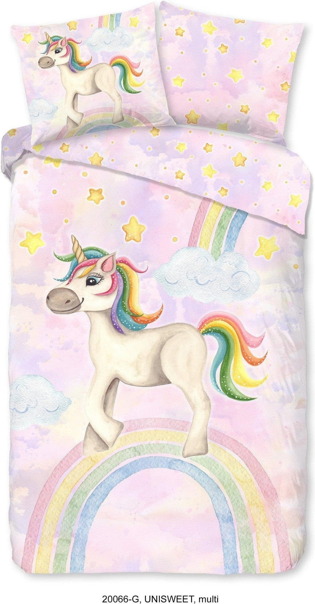 Good Morning Dekbedovertrek Katoen Unisweet Multi