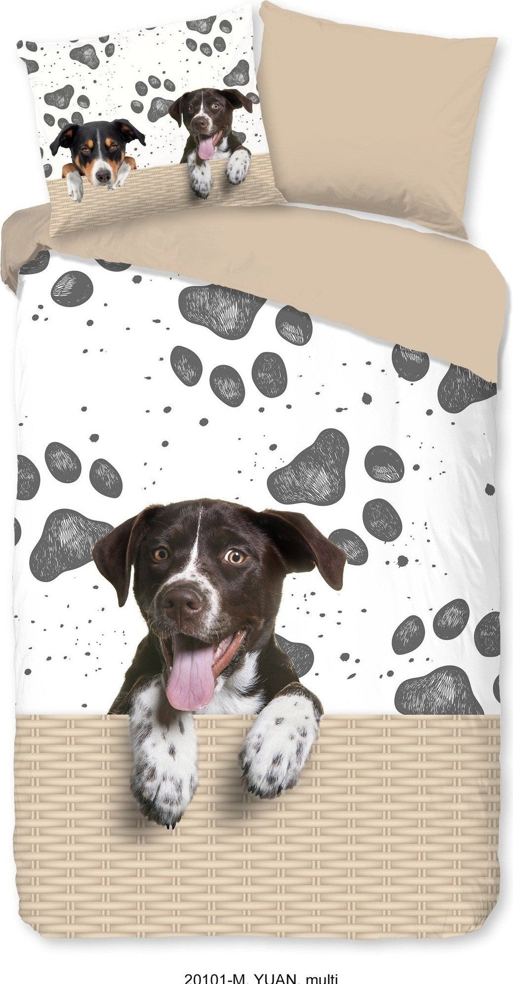 Pure Dekbedovertrek Microfiber Yuan Multi