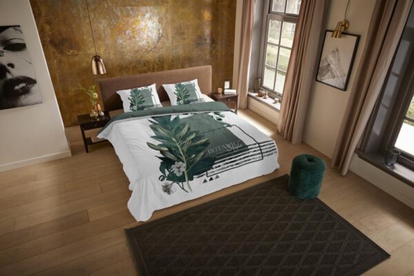 Pure Dekbedovertrek Microfiber Green Boho - Green