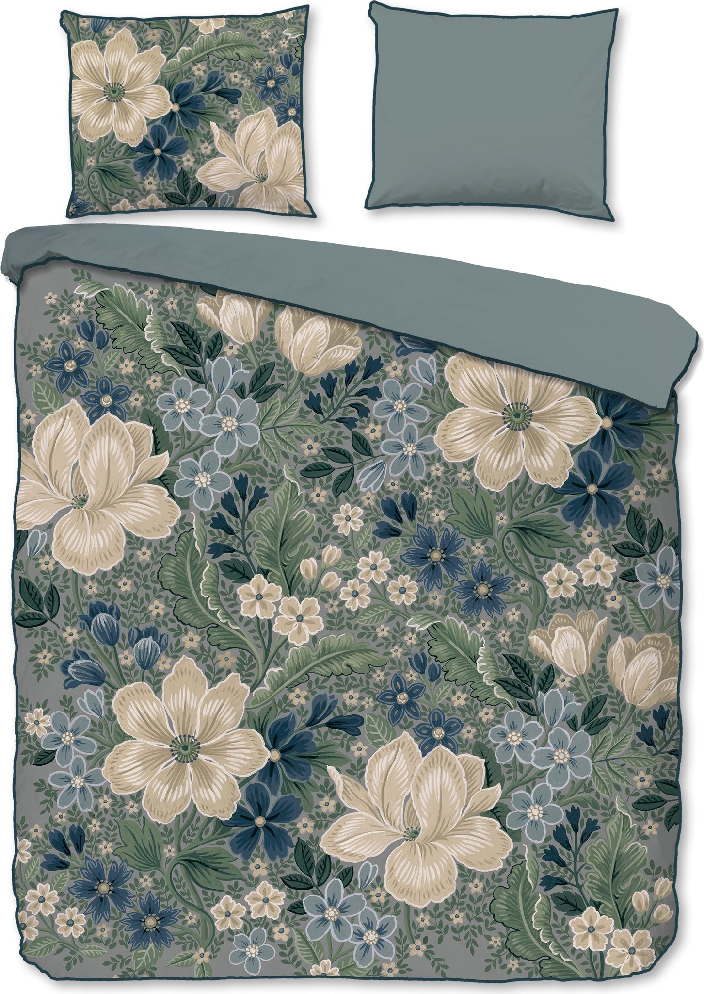 Descanso Dekbedovertrek Satijn Alessia - Multi