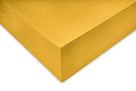 Zo Home hoeslaken Satinado Ochre Gold satijn