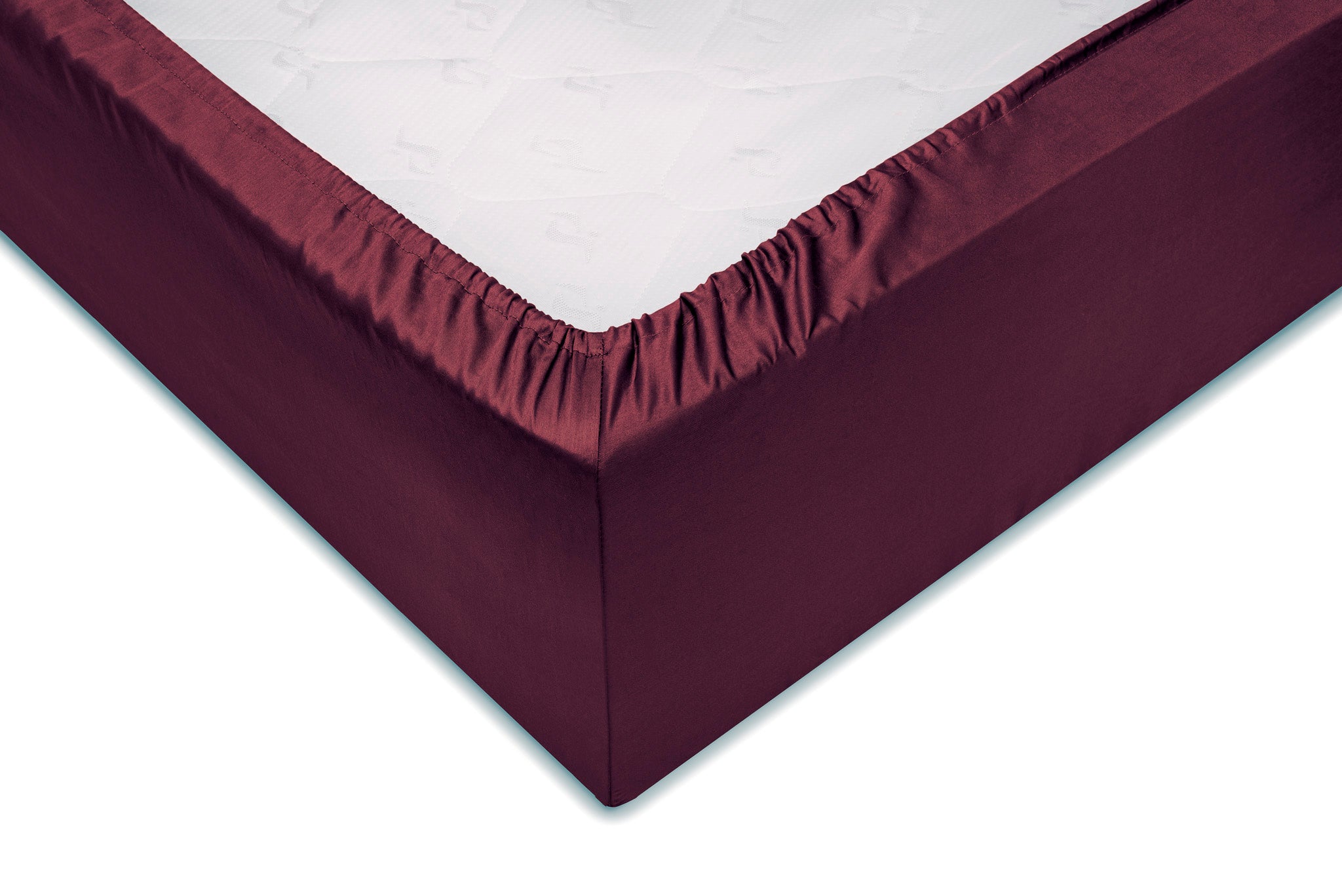 Zo Home hoeslaken Satinado Mauve Lilac satijn
