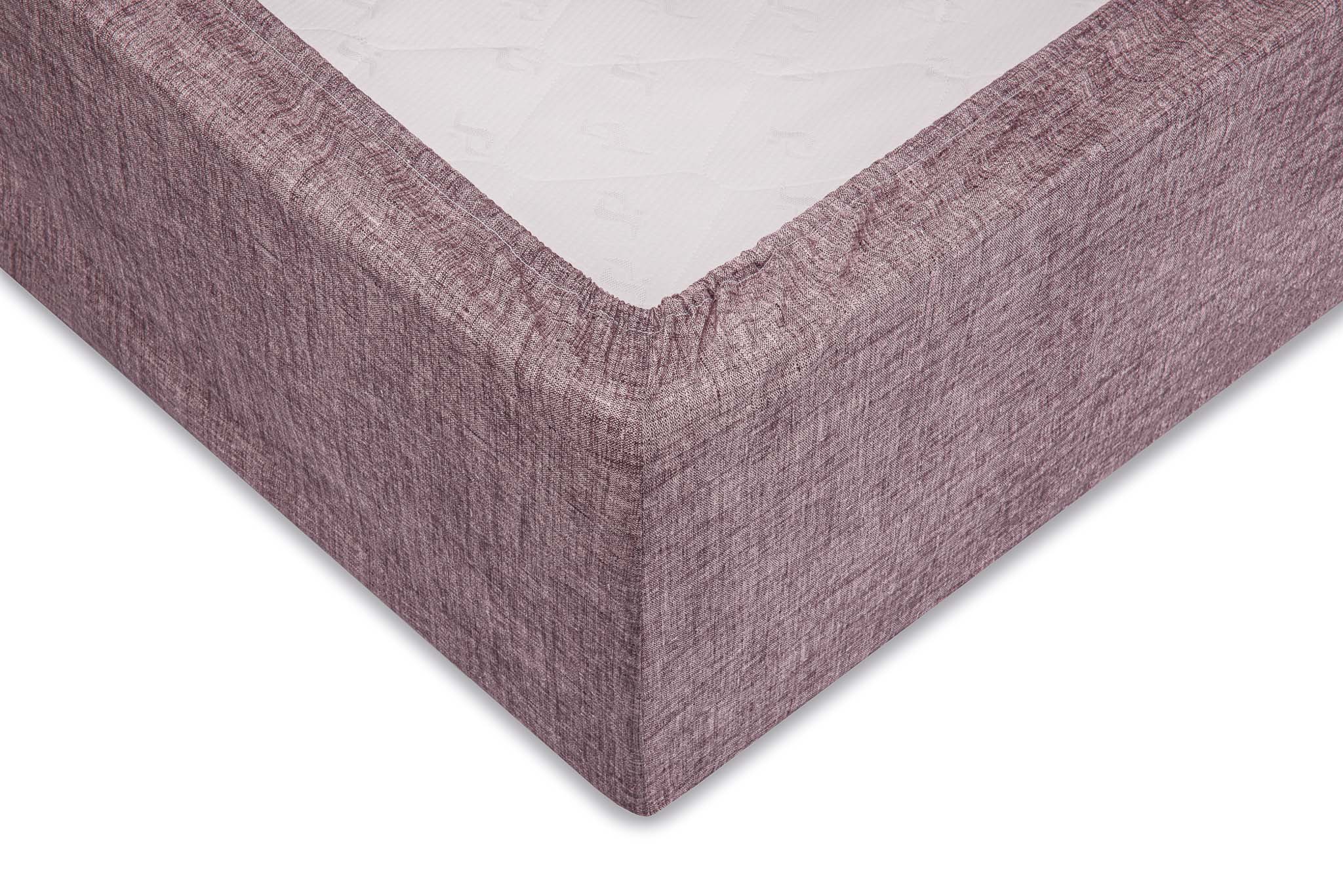 Zo Home hoeslaken Lino Wine Red katoen