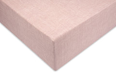 Zo Home Hoeslaken Katoen Lino Shell Nude