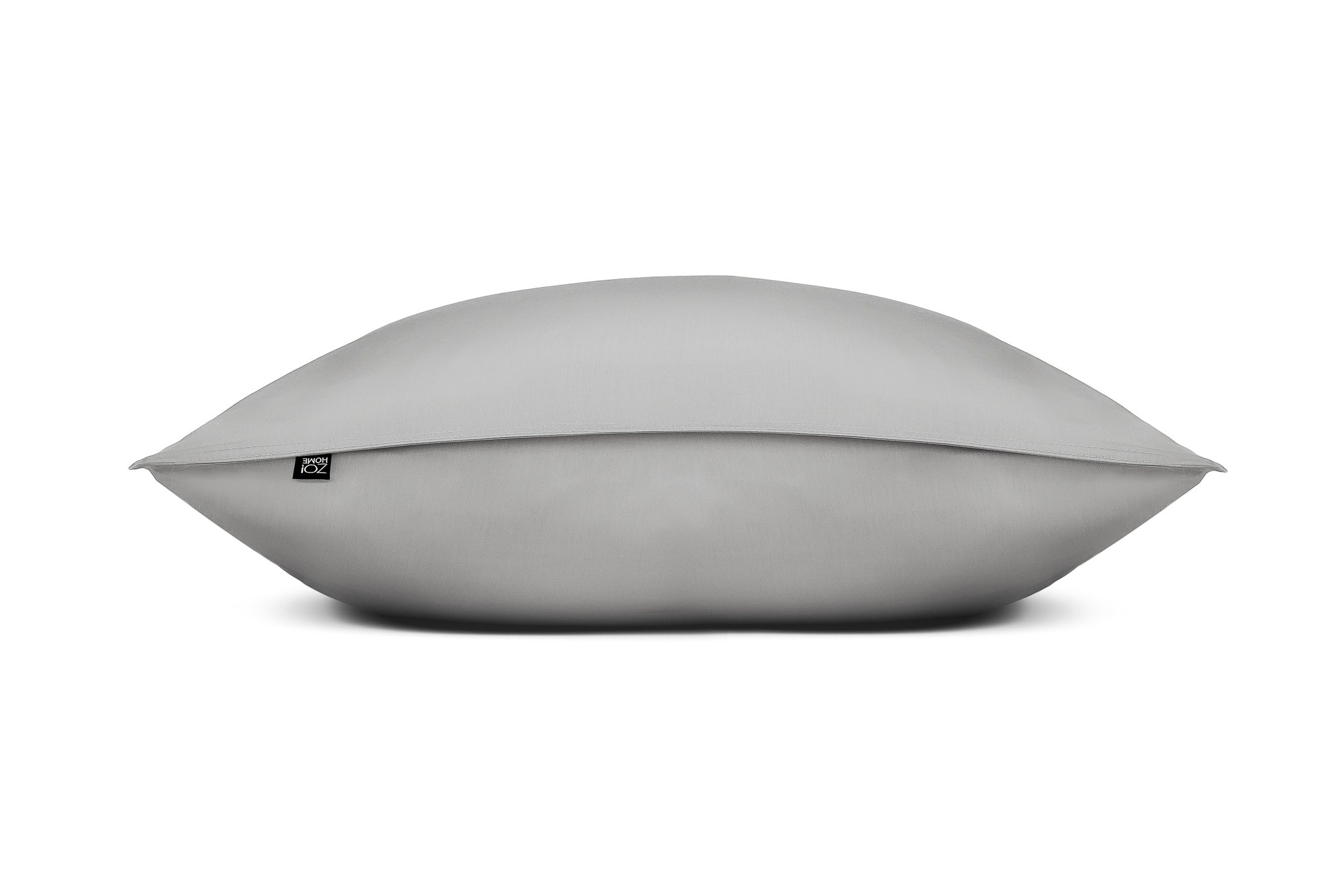Zo Home kussensloop Satinado Iron Grey satijn