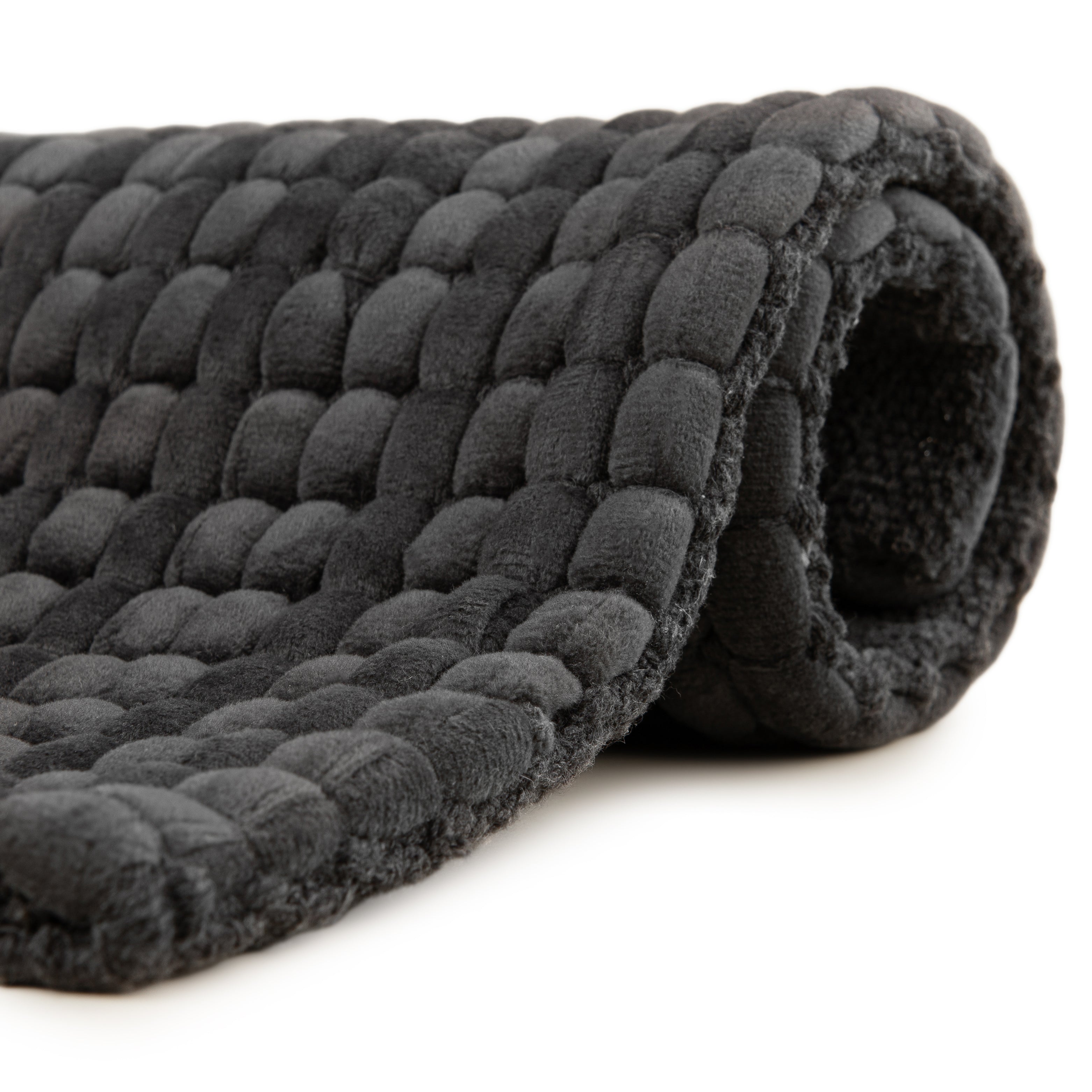Heckettlane badmat Vellutato Dark Grey