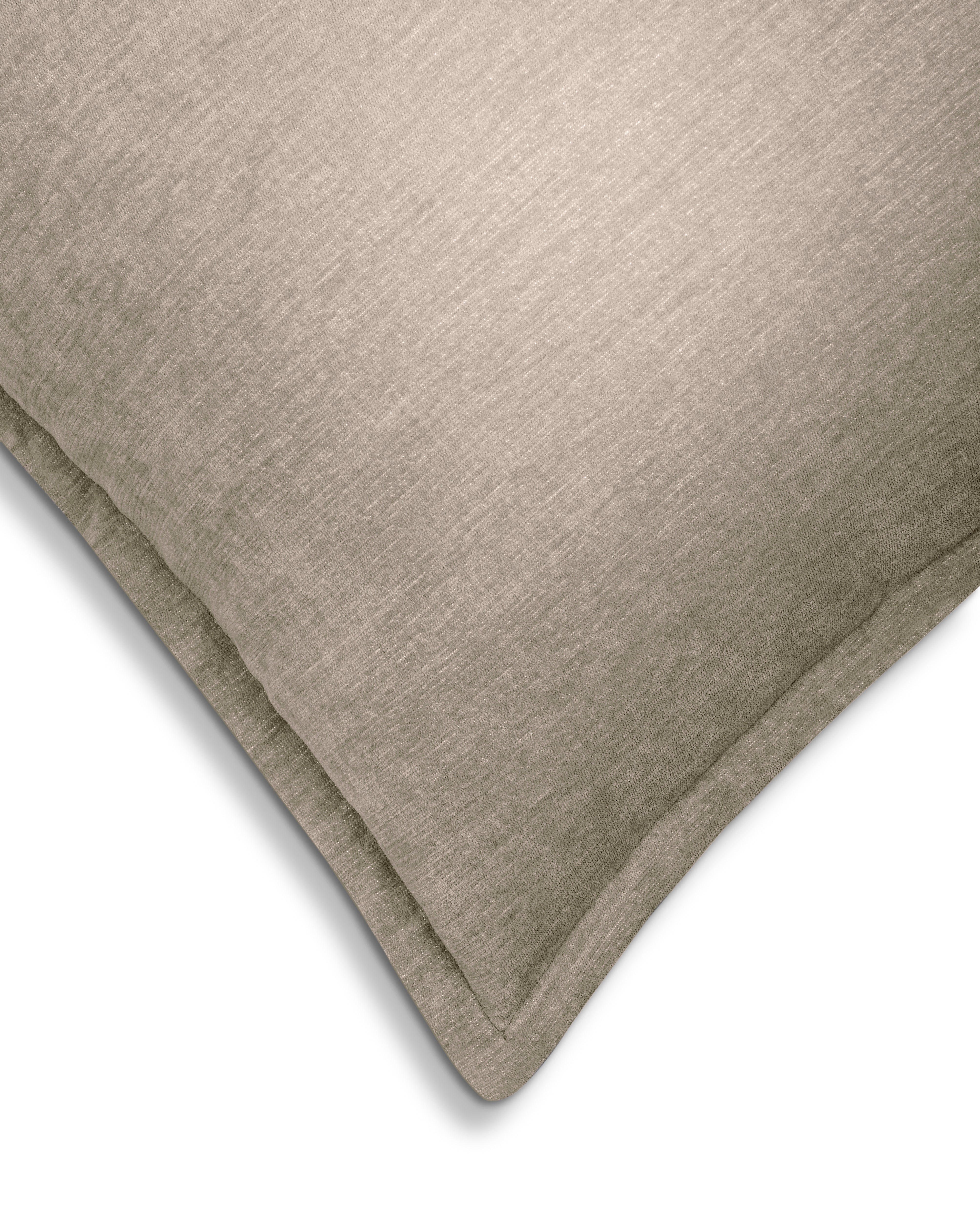 Heckettlane sierkussen Vieux Taupe Grey polyester