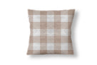 Zo Home sierkussen Quattro di Lino Sandy Beige polyester