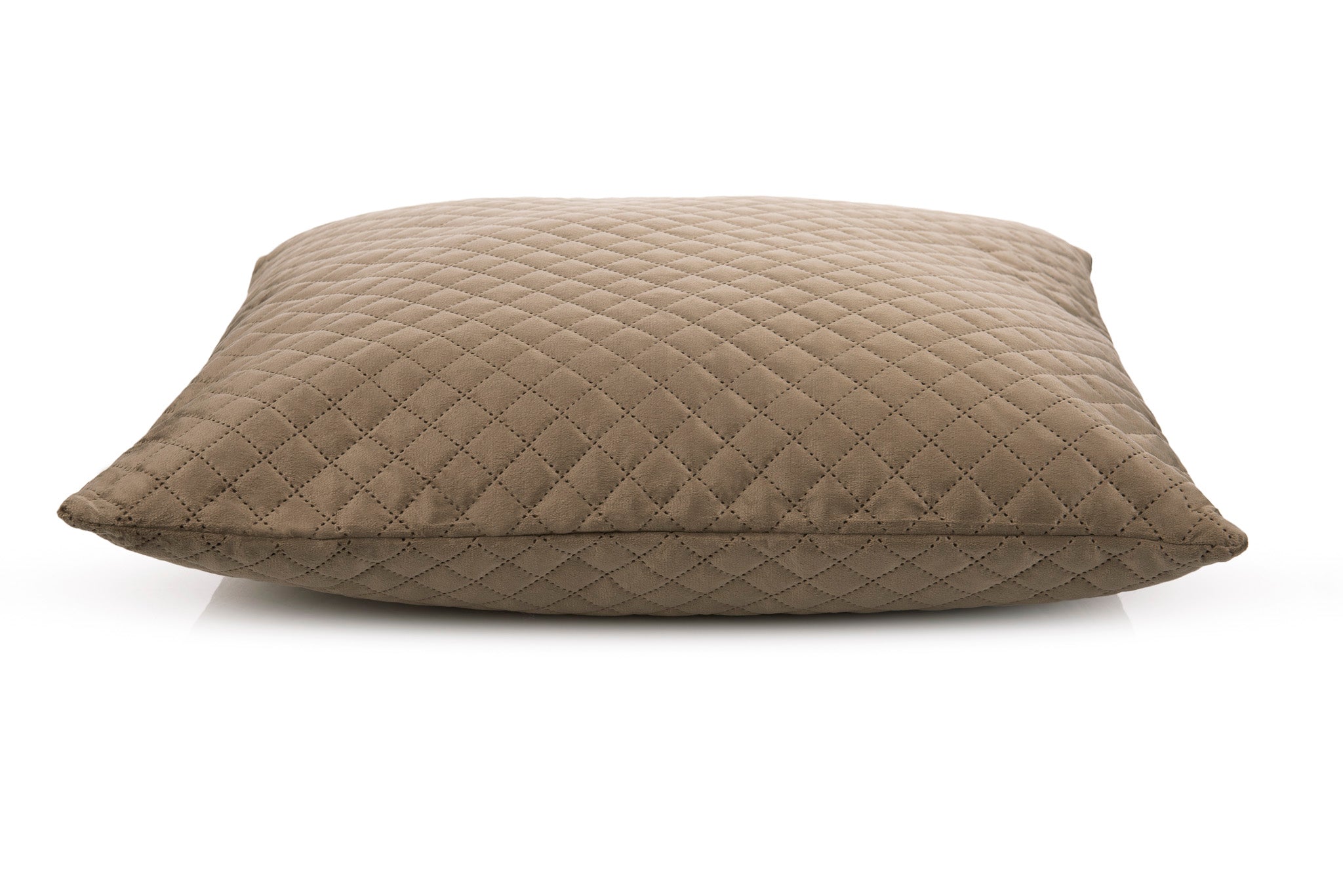 Yellow kussensloop Victoria Taupe polyester