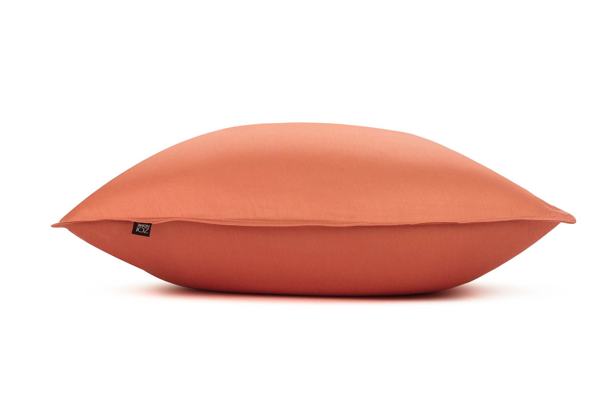 Zo Home kussensloop Satinado Copper Orange satijn