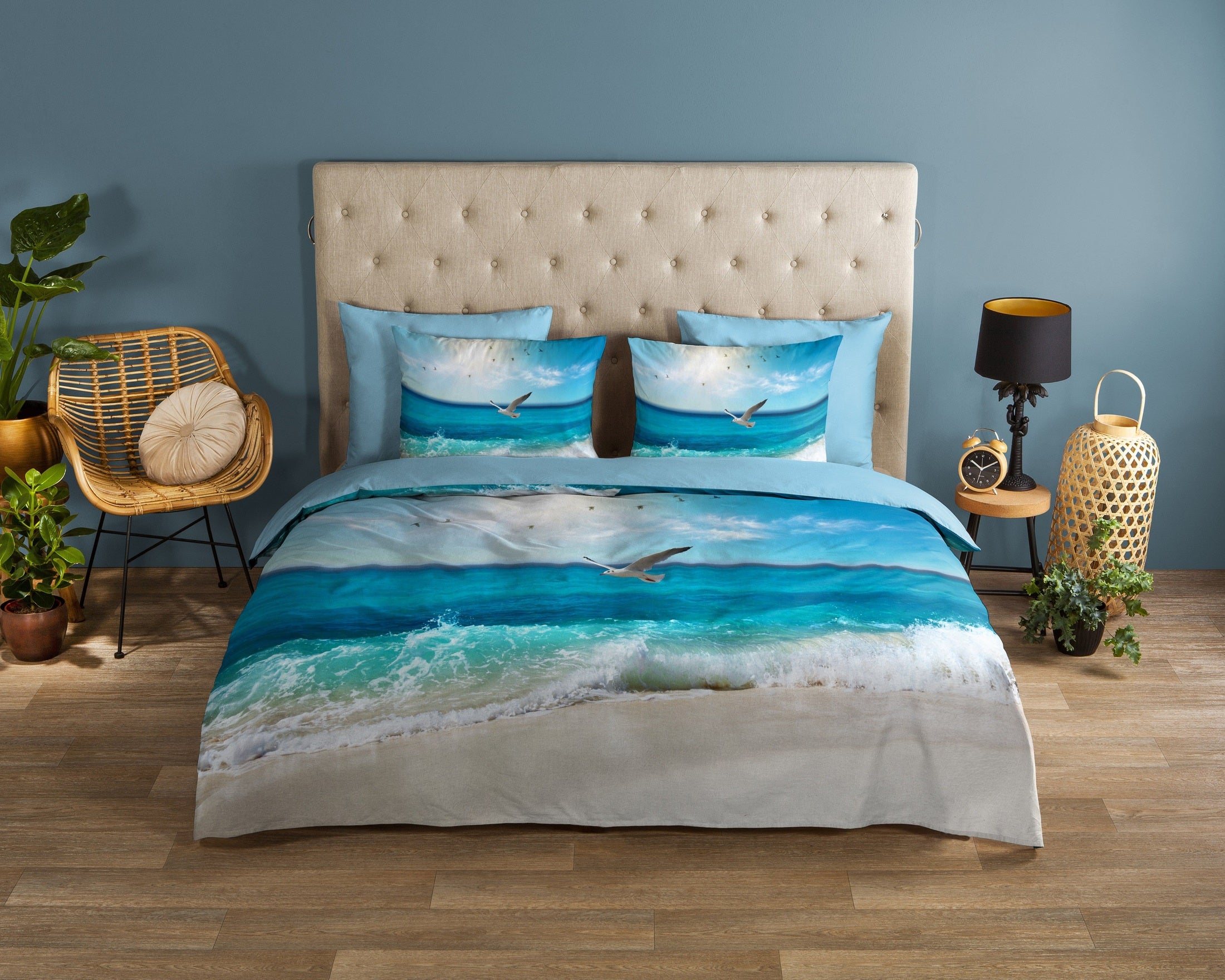 Good Morning Dekbedovertrek Katoen Sealife - Multi