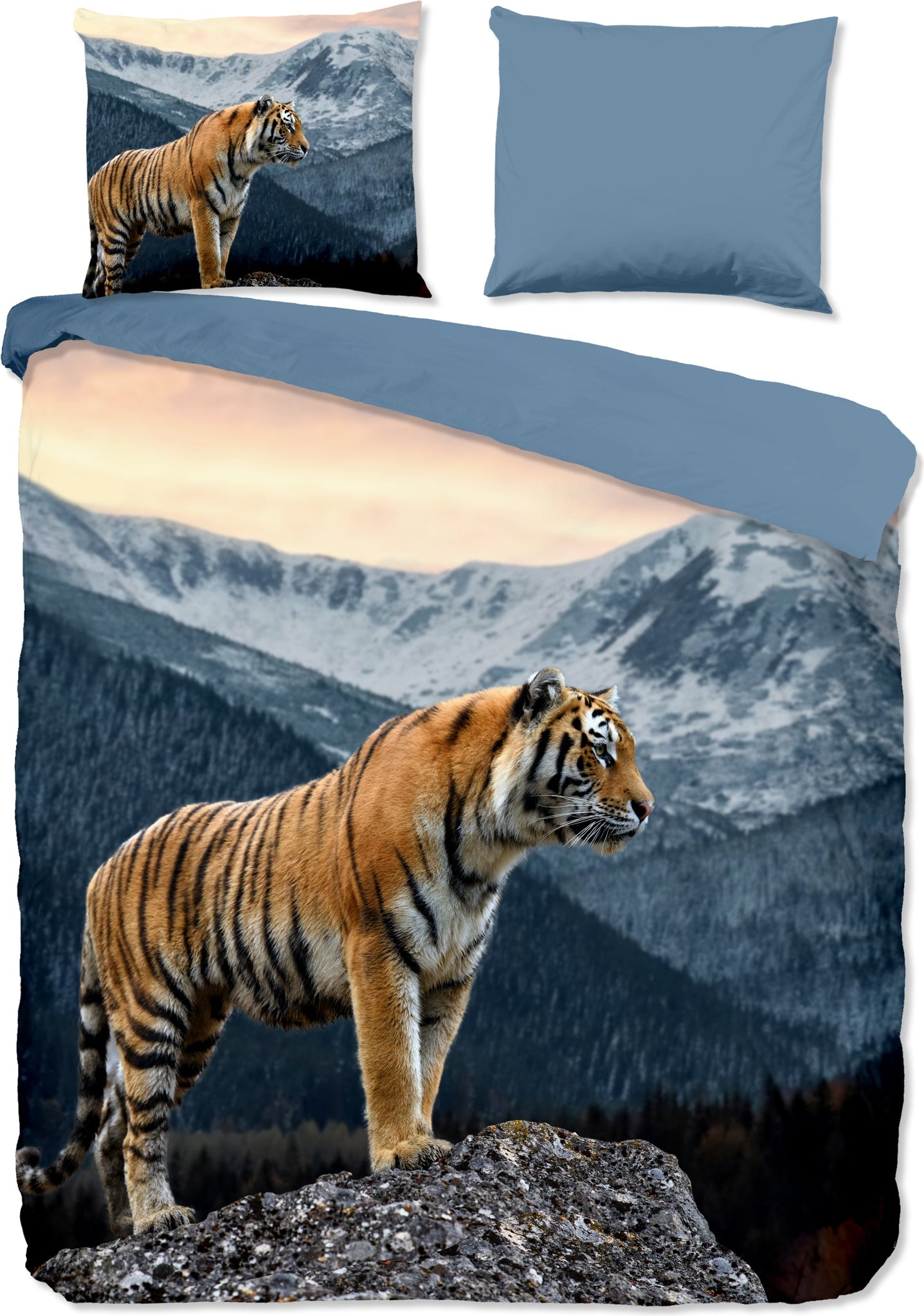 Pure Dekbedovertrek Microfiber Sky - Multi