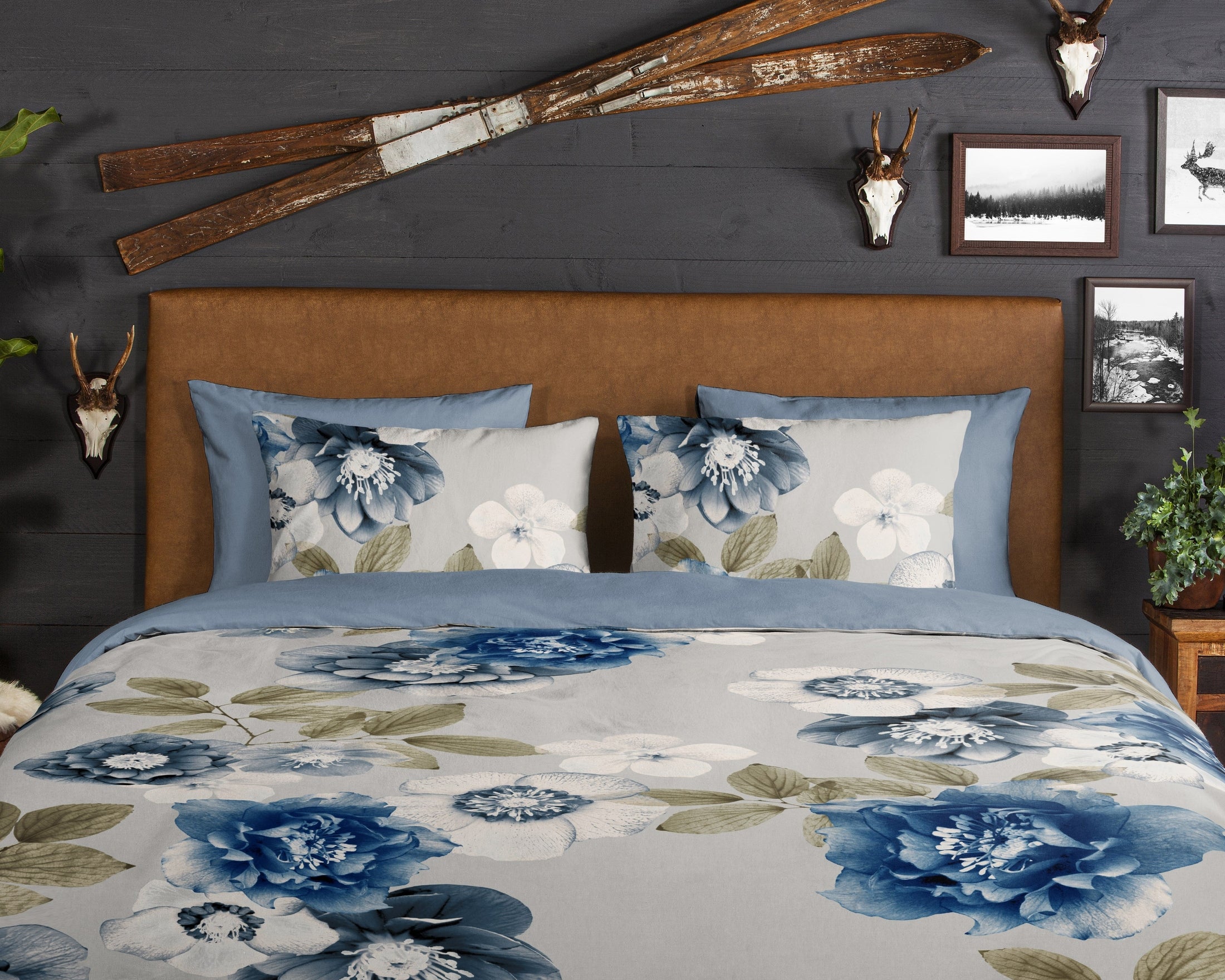 Good Morning Dekbedovertrek Flanel Gabin - Multi