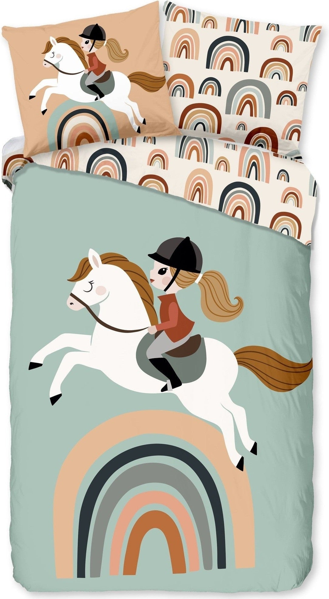 Good Morning Dekbedovertrek Katoen Destin Multi