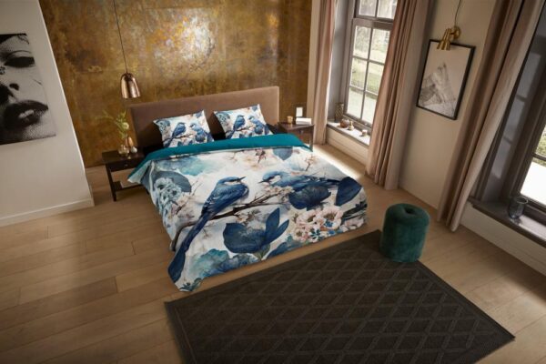 Pure Dekbedovertrek Microfiber Zari - Blue