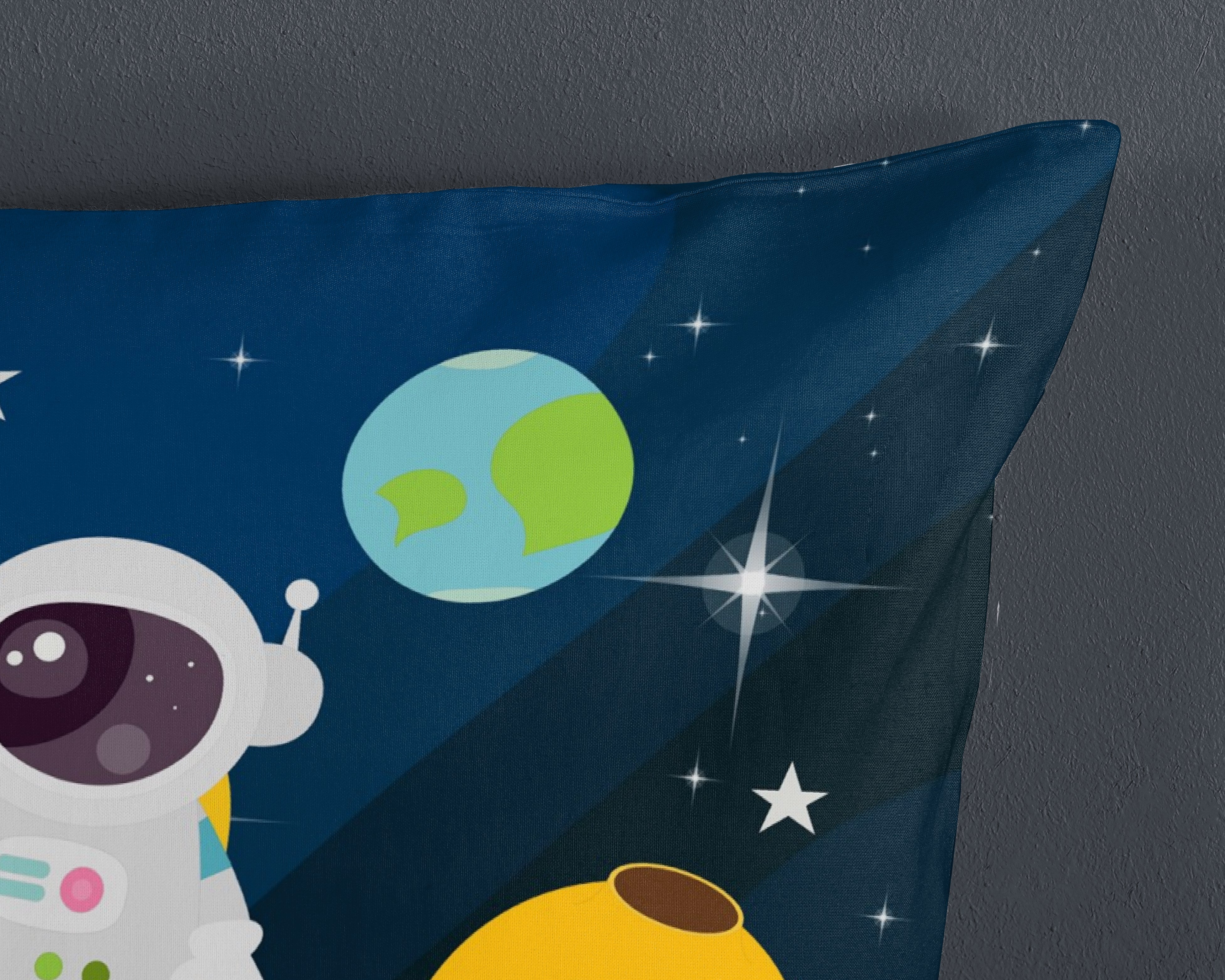 Pure Dekbedovertrek Microfiber Planets Multi
