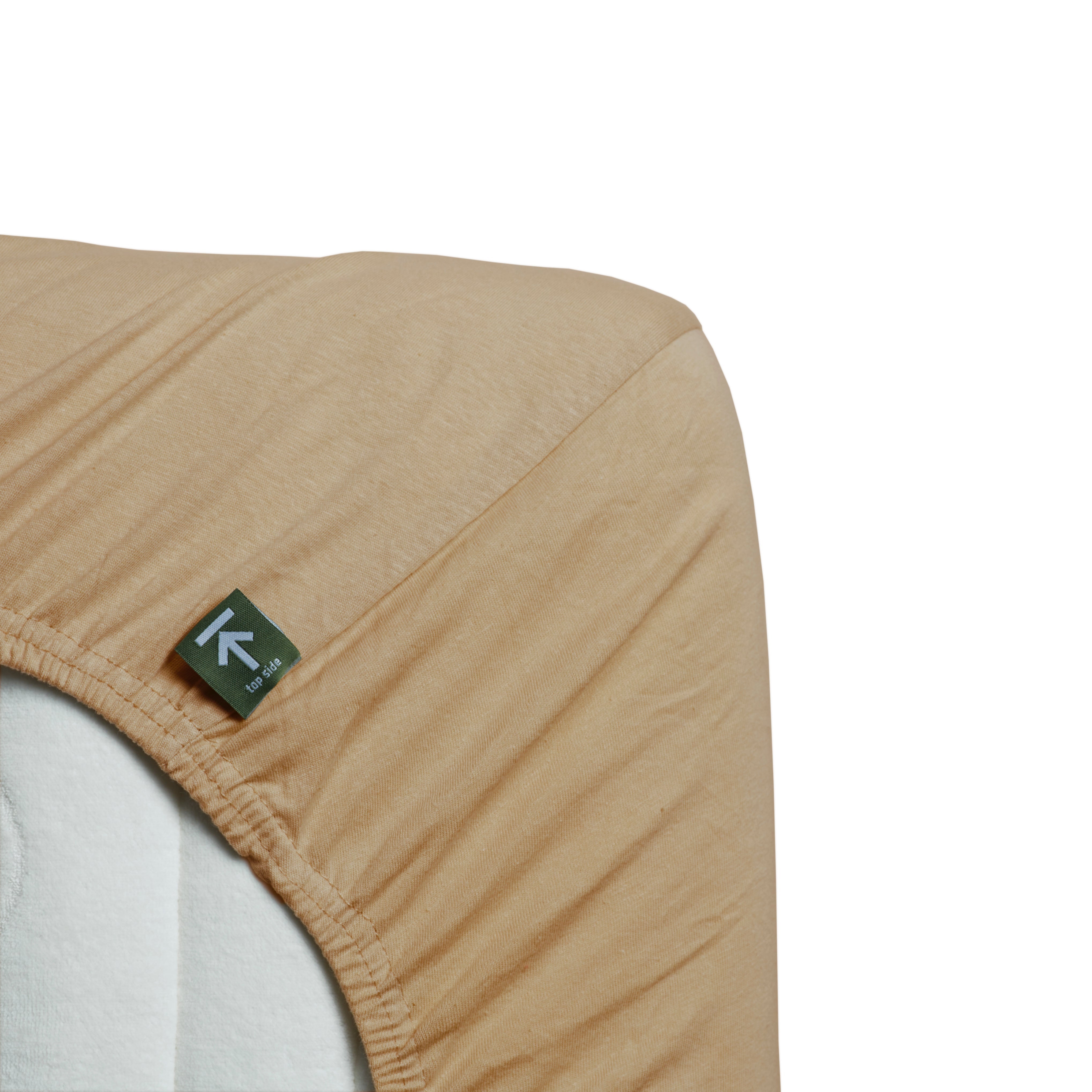 Beddinghouse topper hoeslaken jersey Camel #maat_160 x 200/220 cm