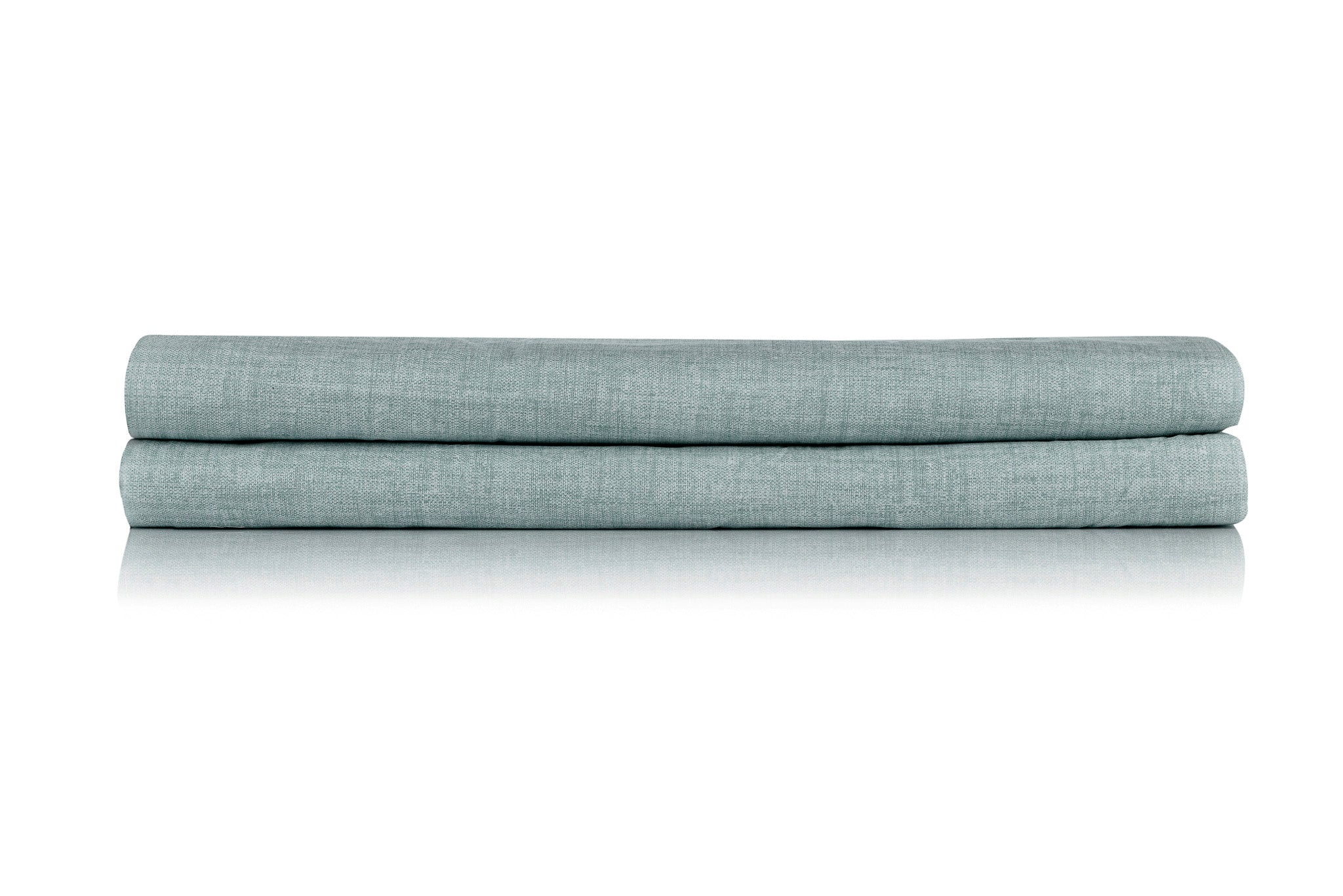 Zo Home hoeslaken Lino Stone Blue katoen
